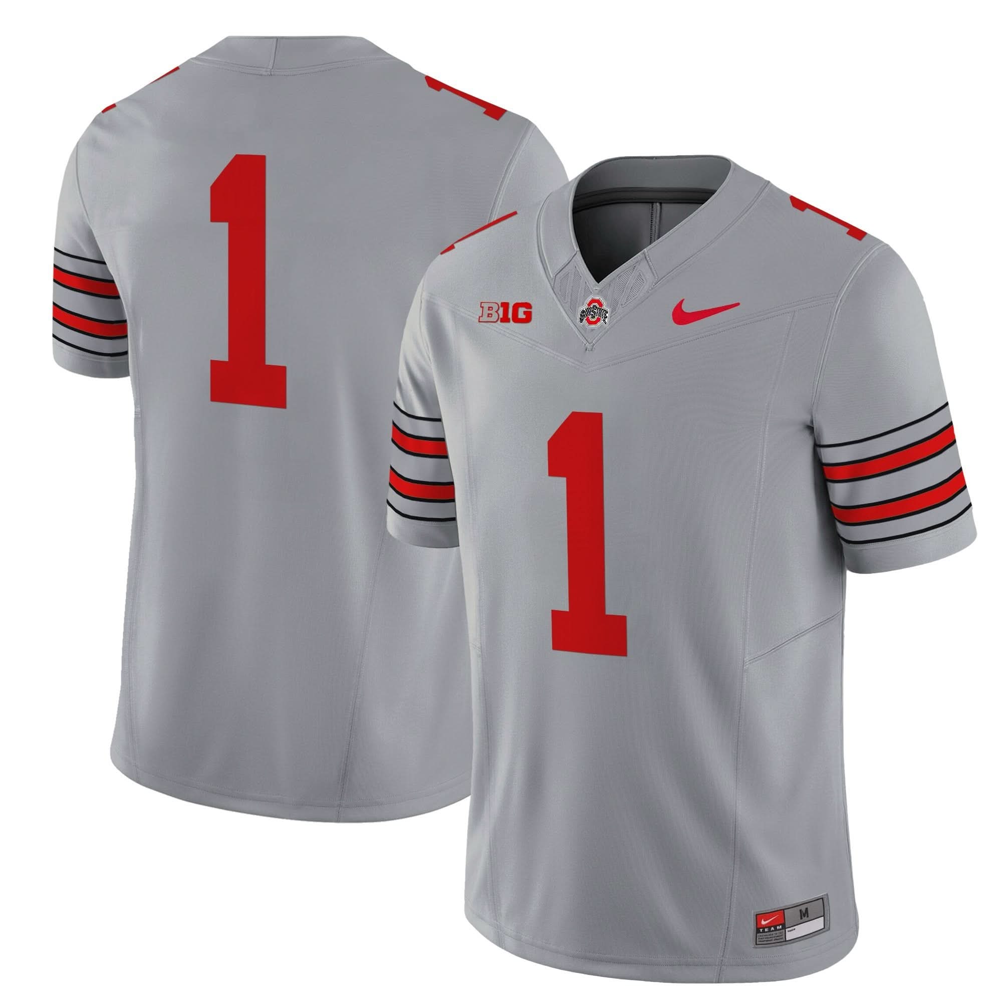 OSB 'Heritage Stripe' 2025/26 Vapor Limited Jersey by Ohio State Buckeyes