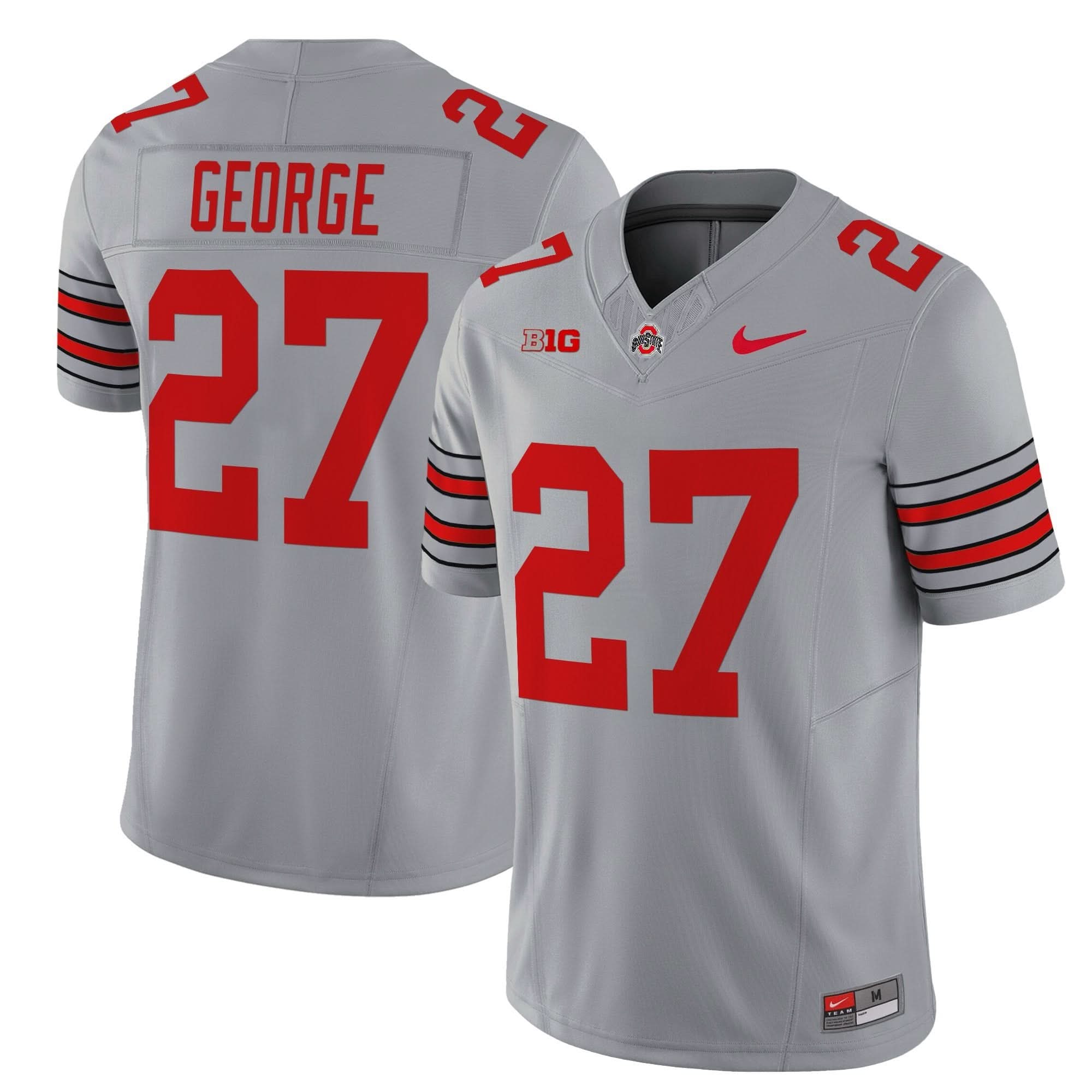 OSB 'Heritage Stripe' 2025/26 Vapor Limited Jersey by Ohio State Buckeyes