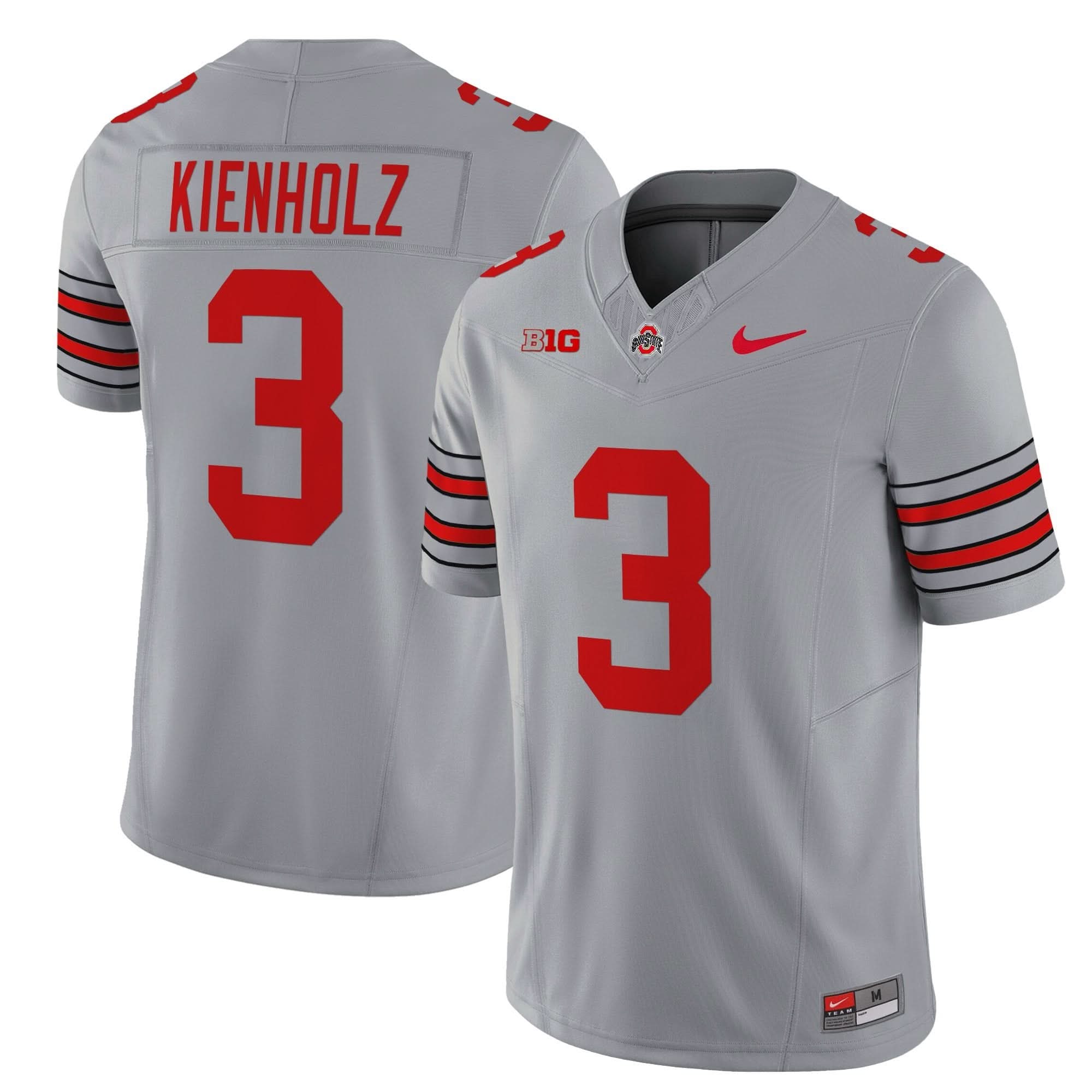 OSB 'Heritage Stripe' 2025/26 Vapor Limited Jersey by Ohio State Buckeyes