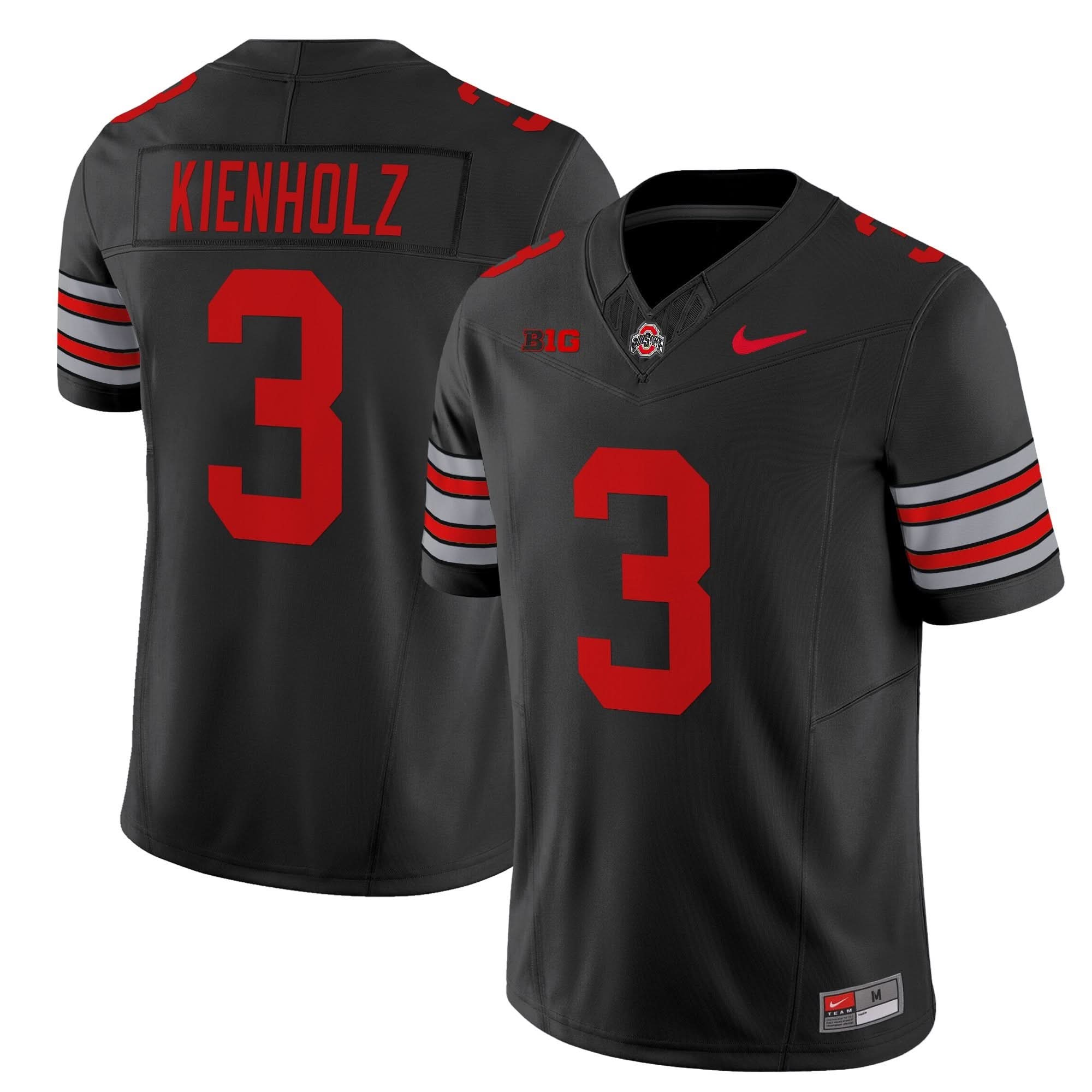 OSB 'Heritage Stripe' 2025/26 Vapor Limited Jersey by Ohio State Buckeyes