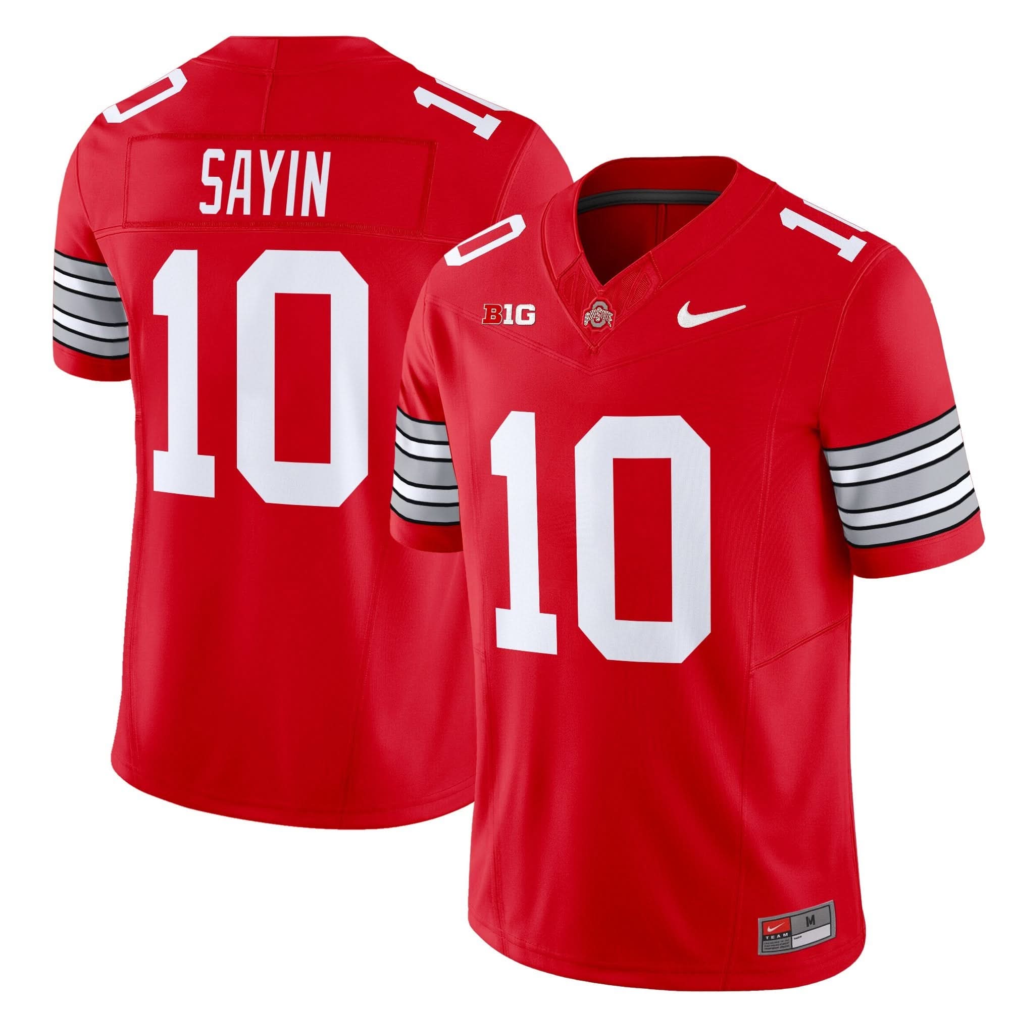 OSB 'Heritage Stripe' 2025/26 Vapor Limited Jersey by Ohio State Buckeyes