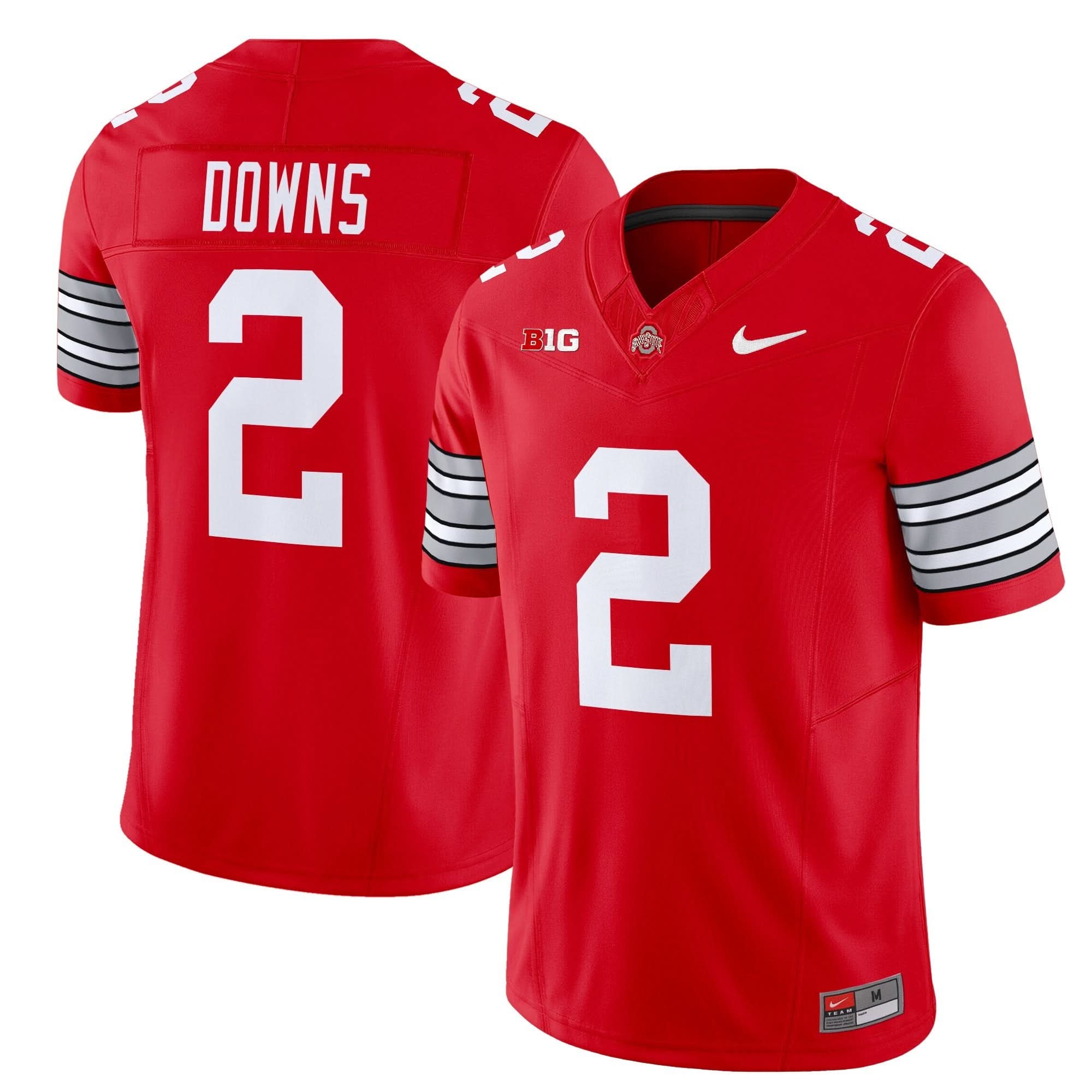 OSB 'Heritage Stripe' 2025/26 Vapor Limited Jersey by Ohio State Buckeyes