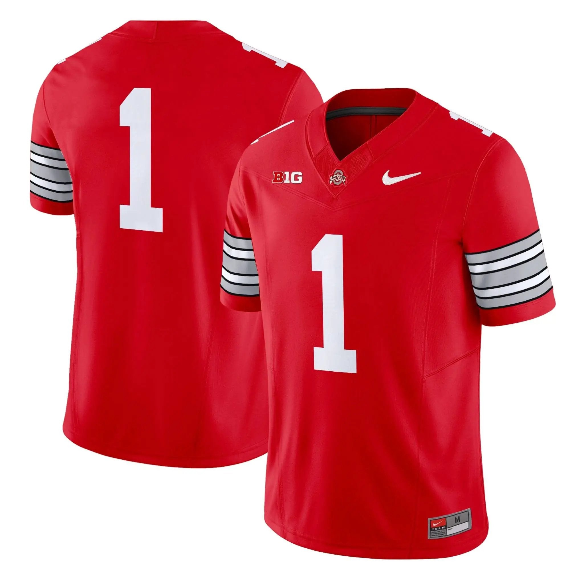 OSB 'Heritage Stripe' 2025/26 Vapor Limited Jersey by Ohio State Buckeyes