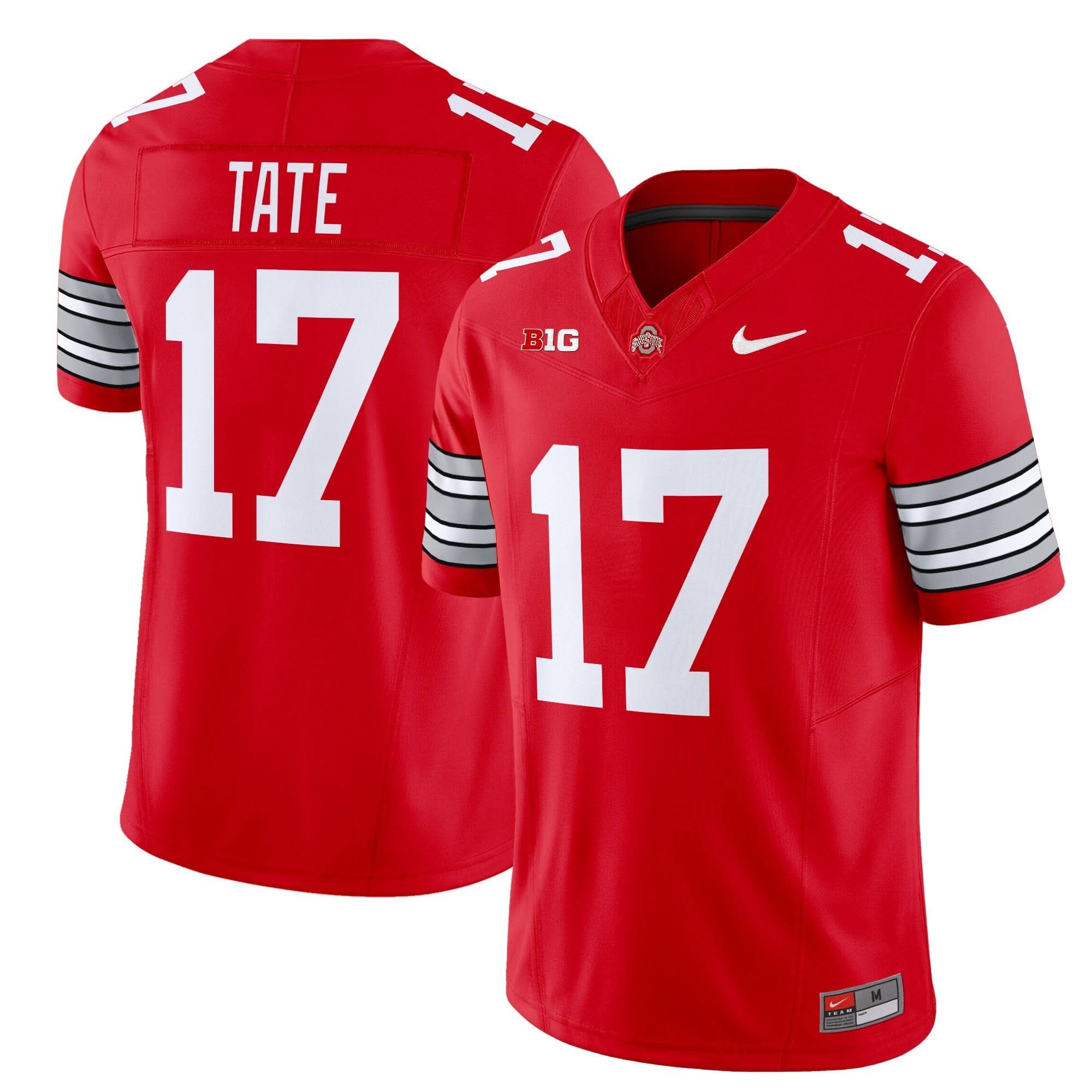 OSB 'Heritage Stripe' 2025/26 Vapor Limited Jersey by Ohio State Buckeyes