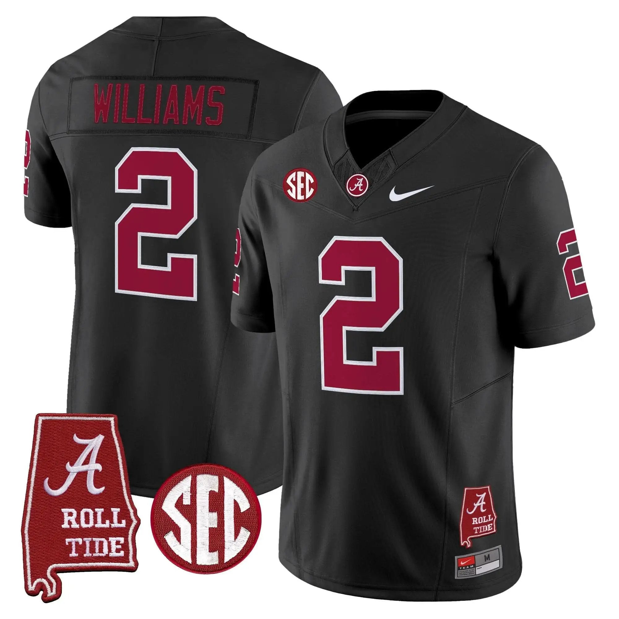 ACT Throwback Vapor Limited Jersey - Alabama Map by Alabama Crimson Tide