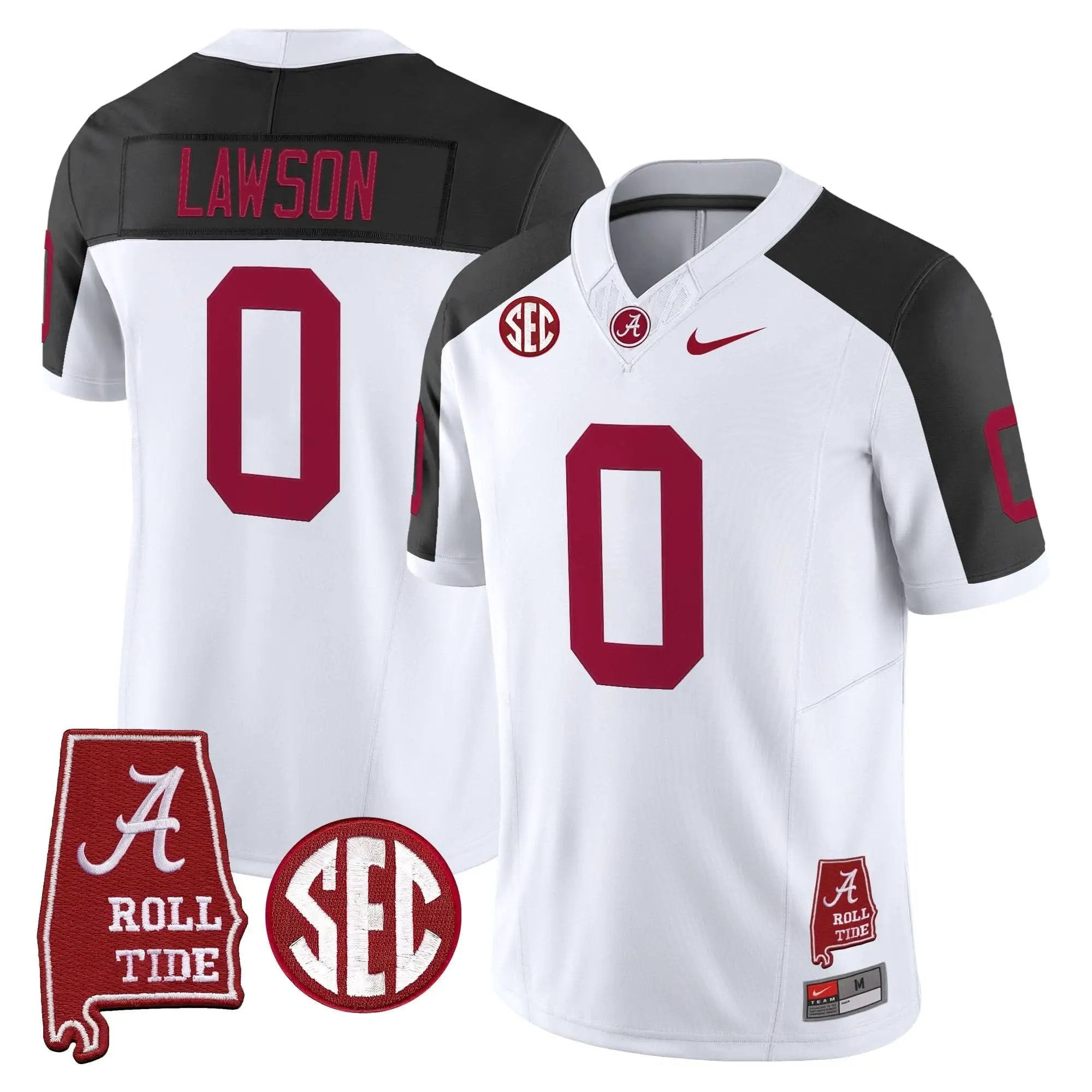 ACT Throwback Vapor Limited Jersey - Alabama Map by Alabama Crimson Tide