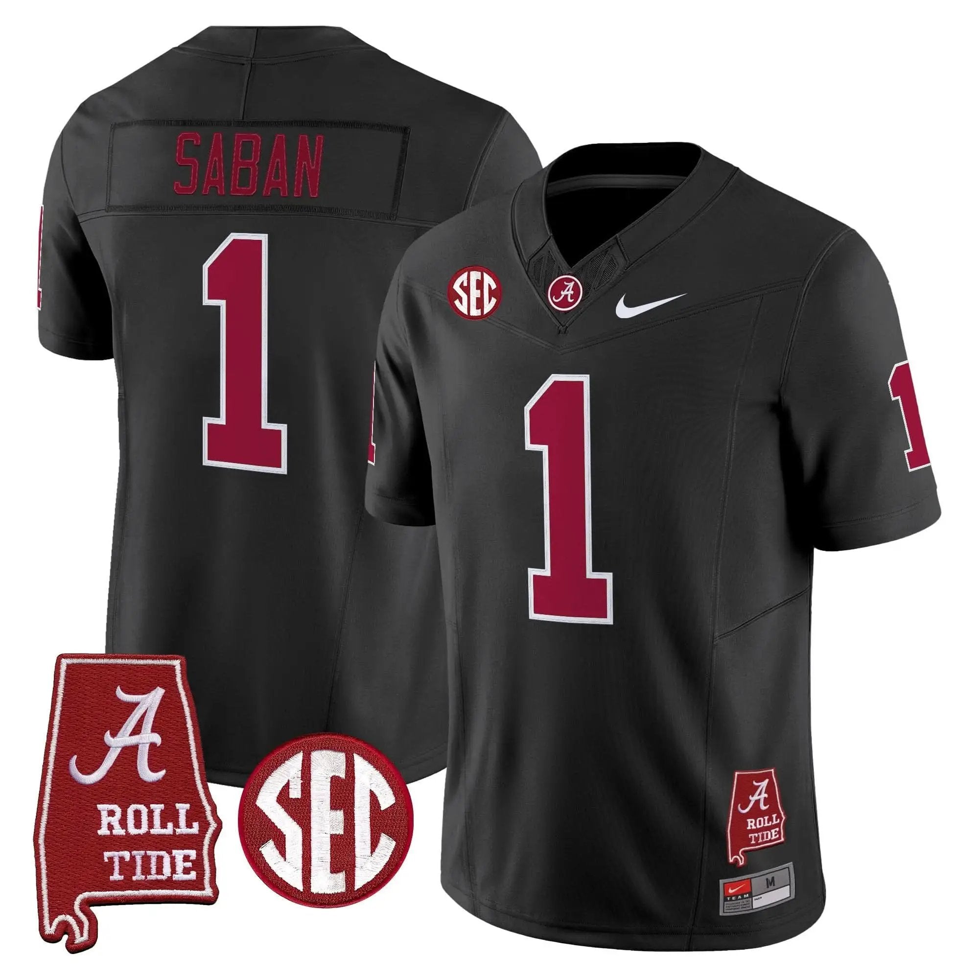 ACT Throwback Vapor Limited Jersey - Alabama Map by Alabama Crimson Tide