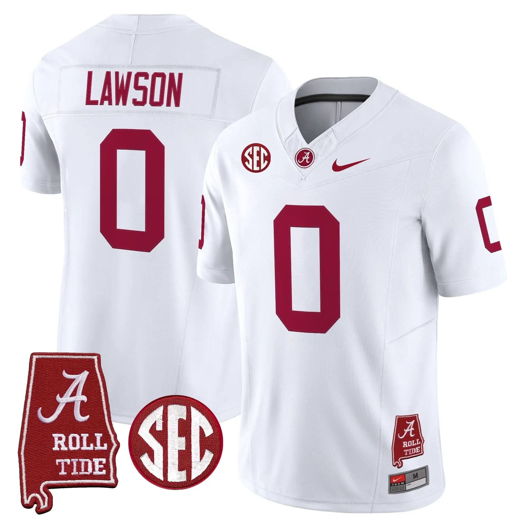 ACT Throwback Vapor Limited Jersey - Alabama Map by Alabama Crimson Tide