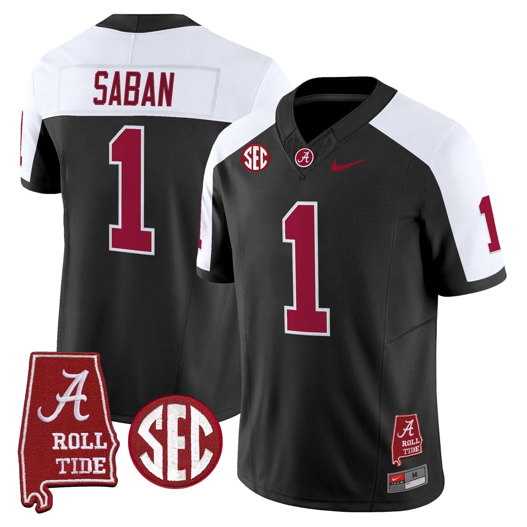 ACT Throwback Vapor Limited Jersey - Alabama Map by Alabama Crimson Tide