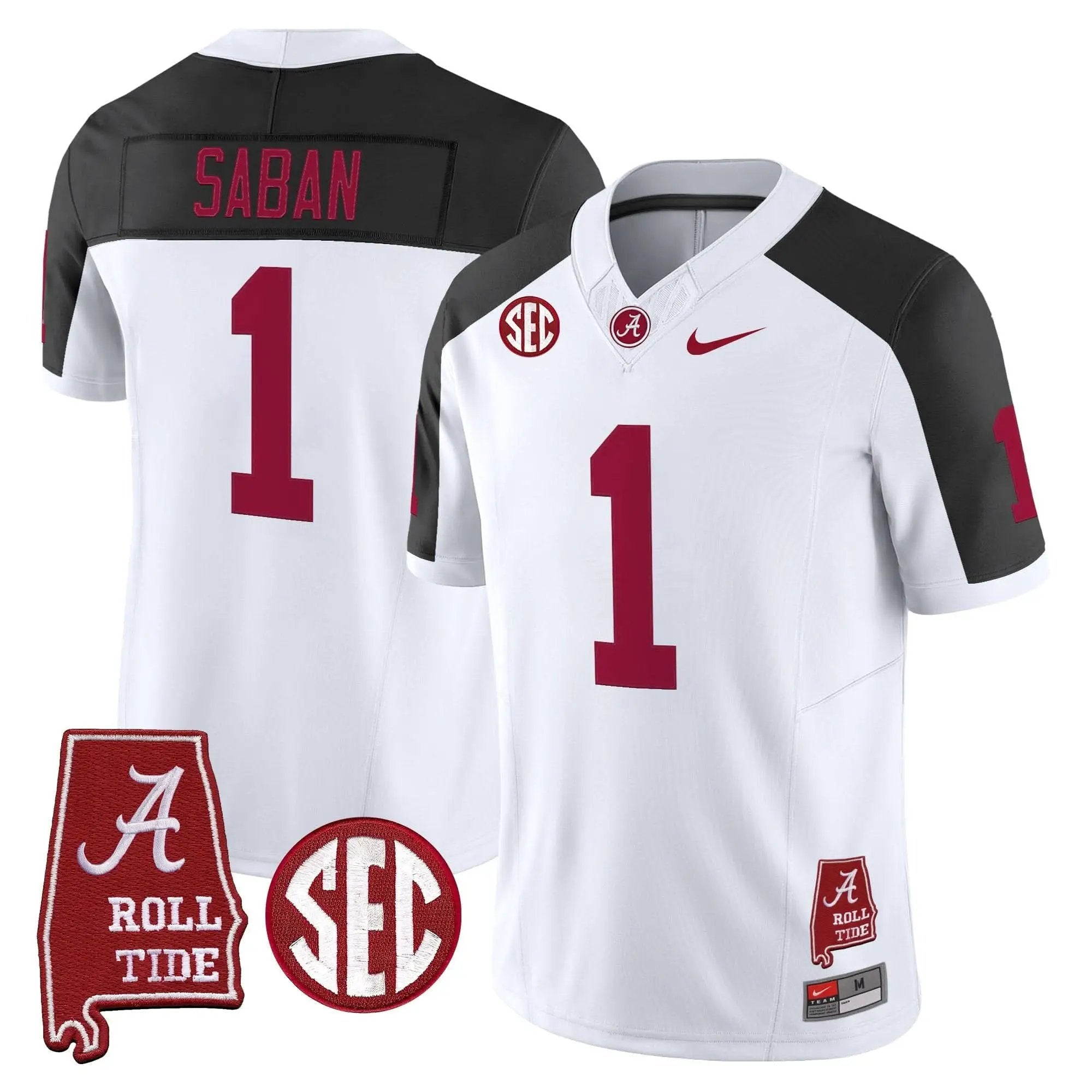 ACT Throwback Vapor Limited Jersey - Alabama Map by Alabama Crimson Tide