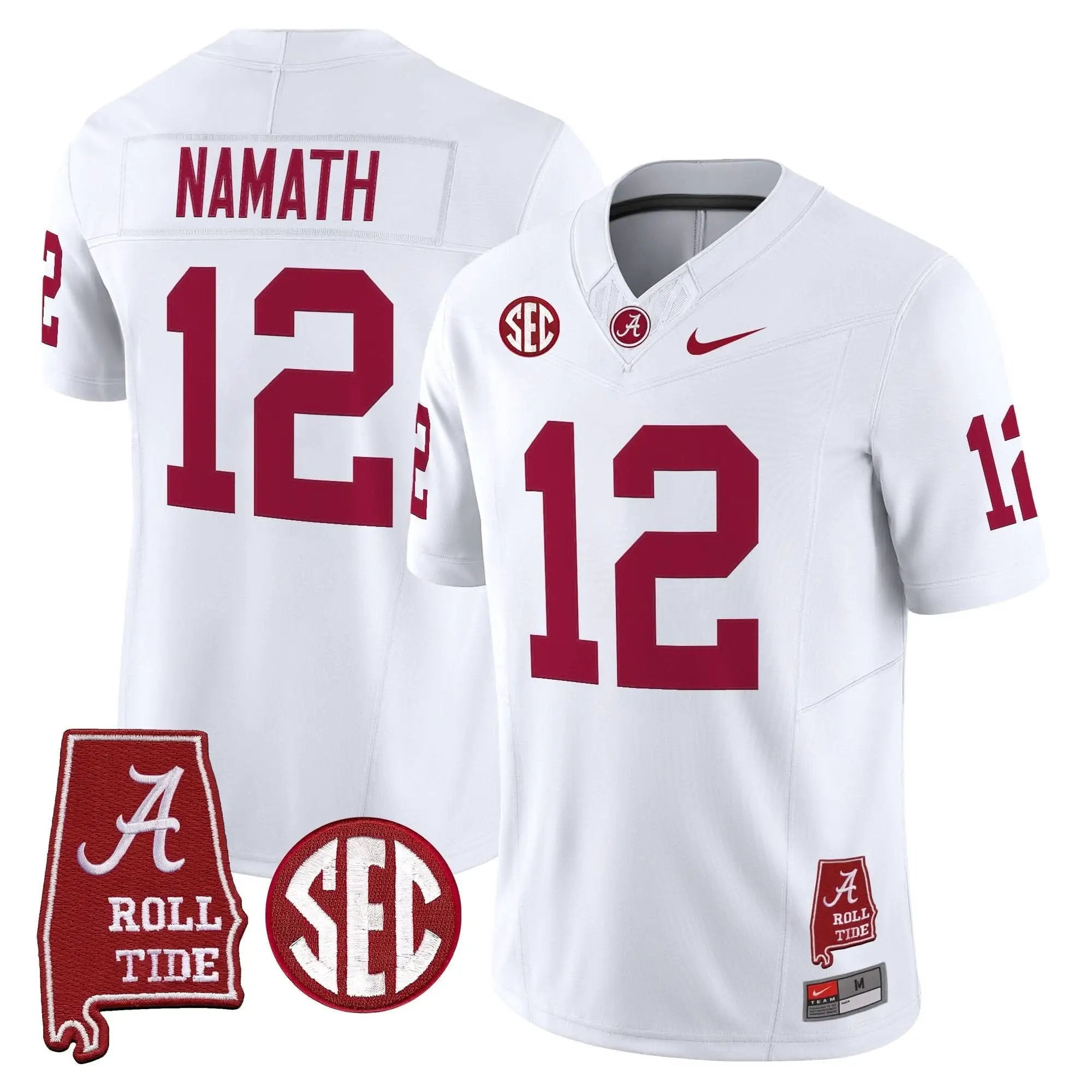 ACT Throwback Vapor Limited Jersey - Alabama Map by Alabama Crimson Tide
