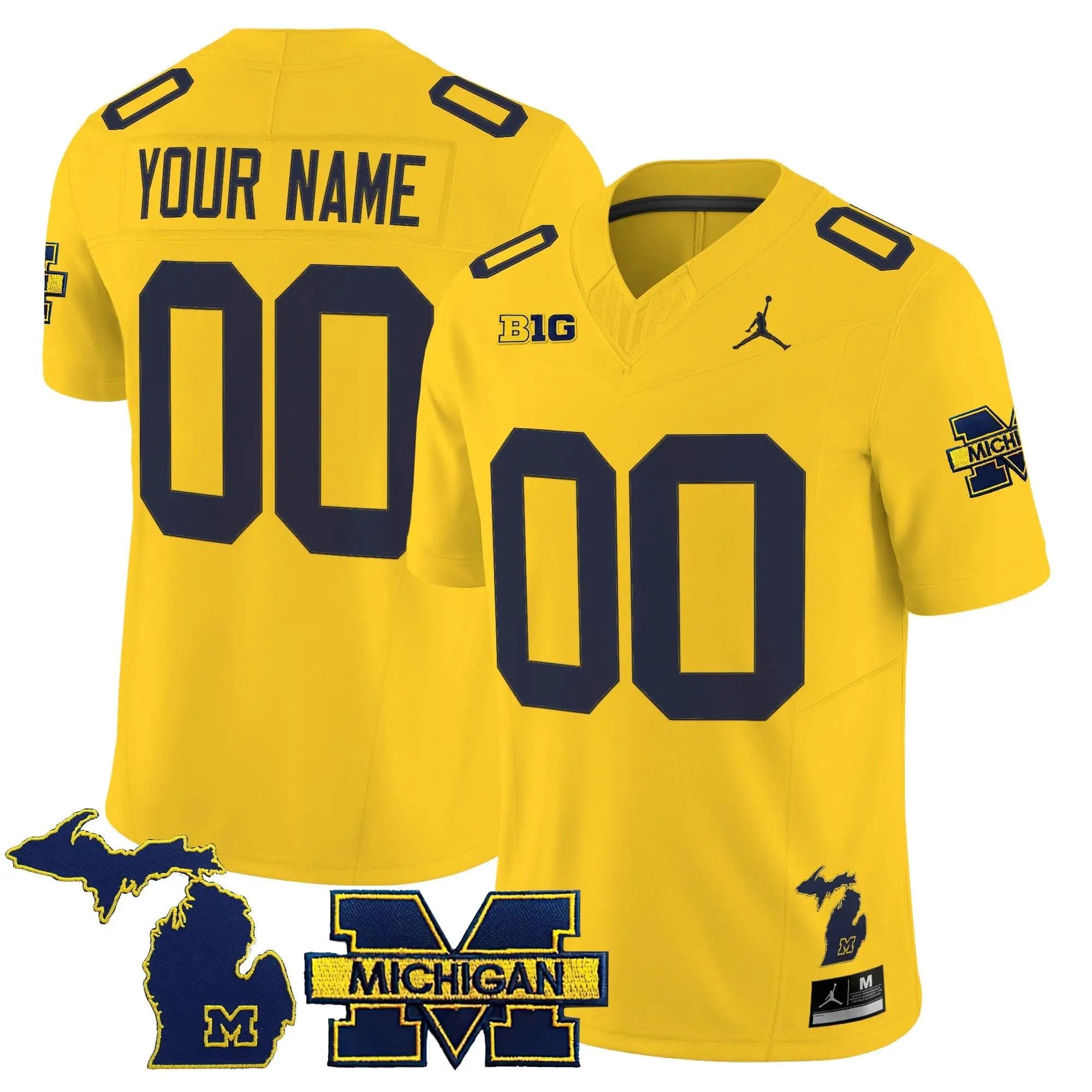 MW 2025 Vapor Limited Custom Jersey by Michigan Wolverines