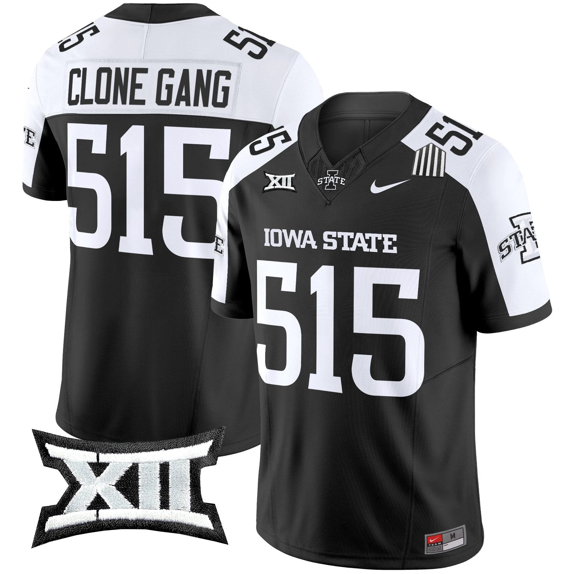 Men's Iowa State Cyclones 2025 Vapor Limited Jersey - All Stitched by NCAA Football Sunday Nov 2