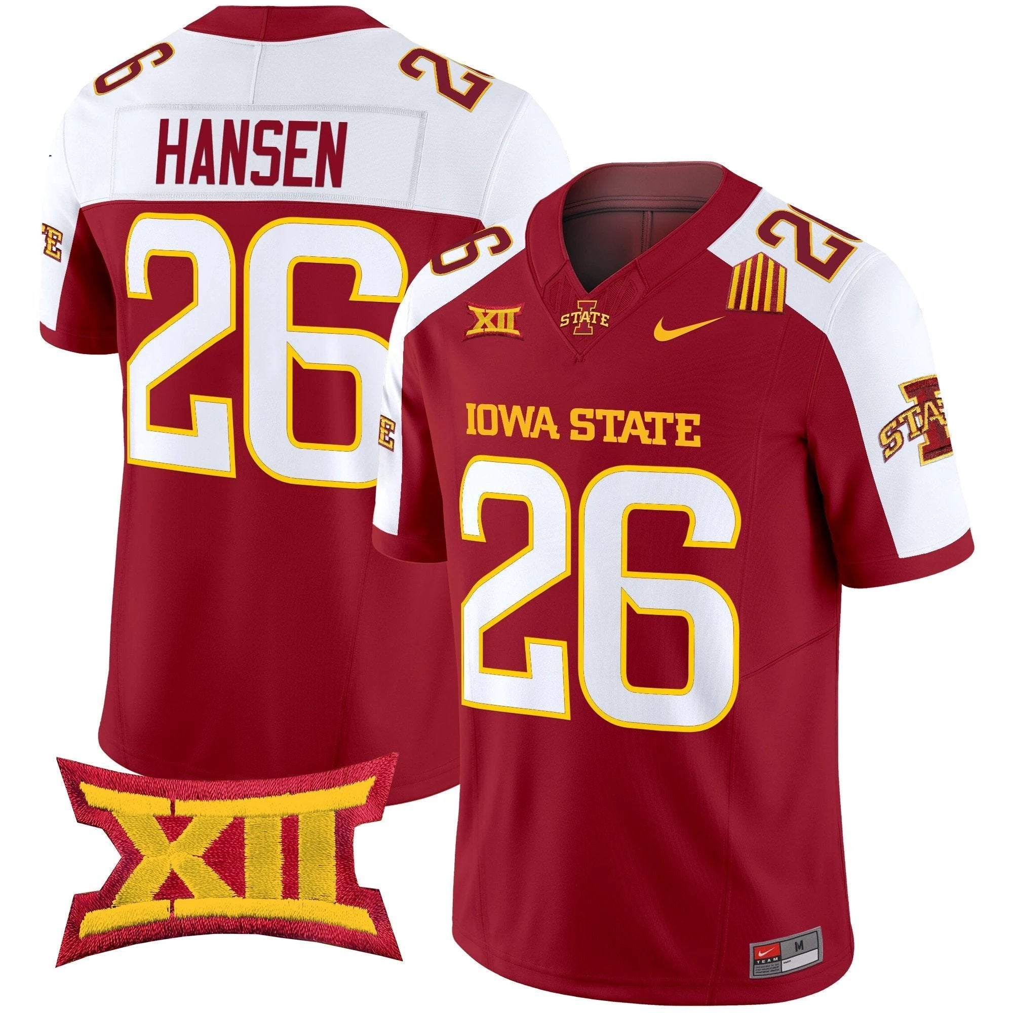 Men's Iowa State Cyclones 2025 Vapor Limited Jersey - All Stitched by NCAA Football Sunday Nov 2
