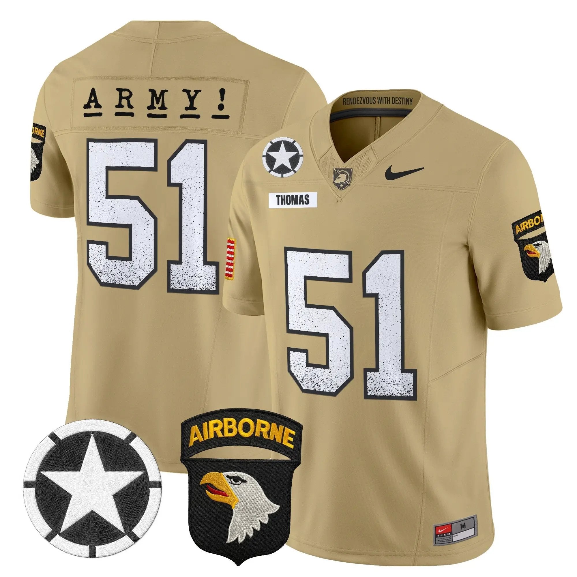 ABK 2025 Screaming PHI Vapor Limited Jersey by Army Black Knights