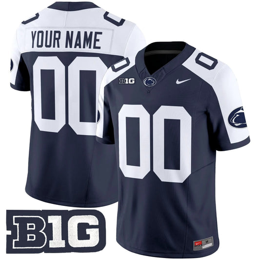 Custom Penn State Nittany Lions Jersey 2025 Vapor Limited - All Stitched by Penn State Nittany Lions
