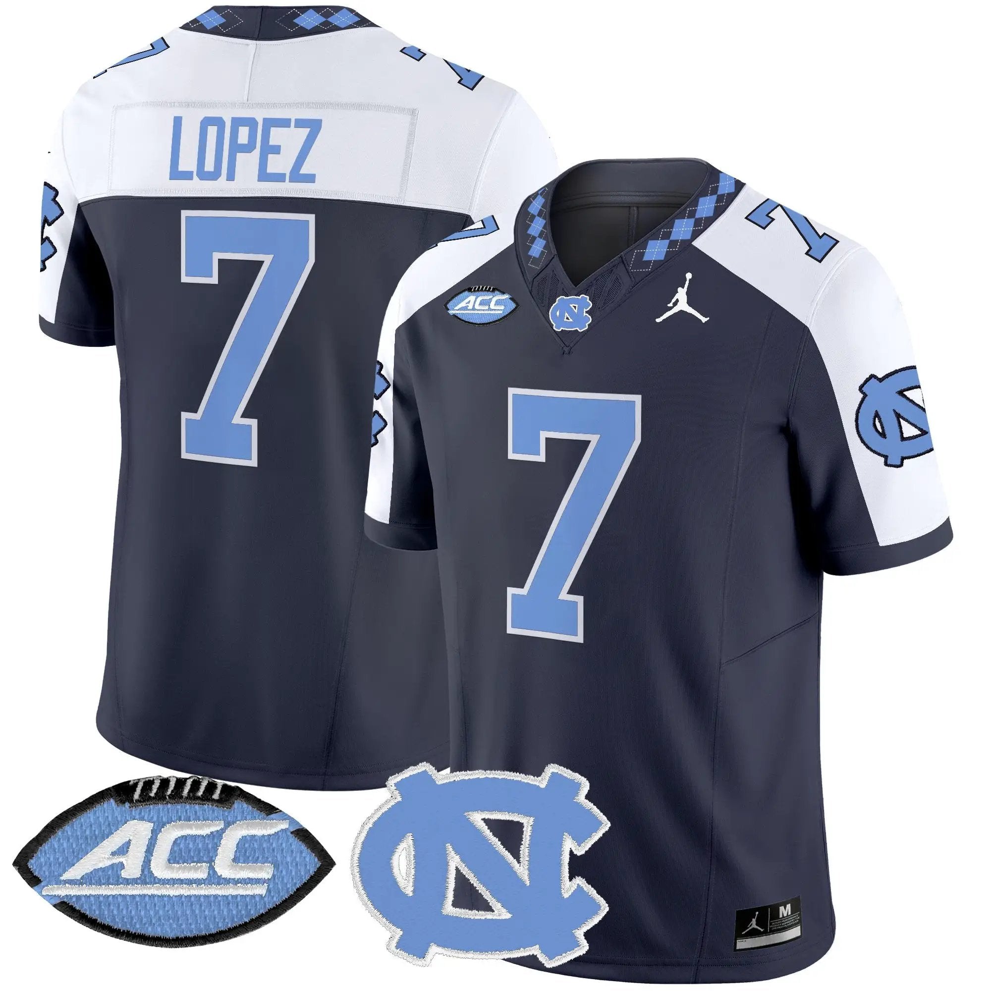 NCTH 2025 Vapor Limited Jersey by North Carolina Tar Heels