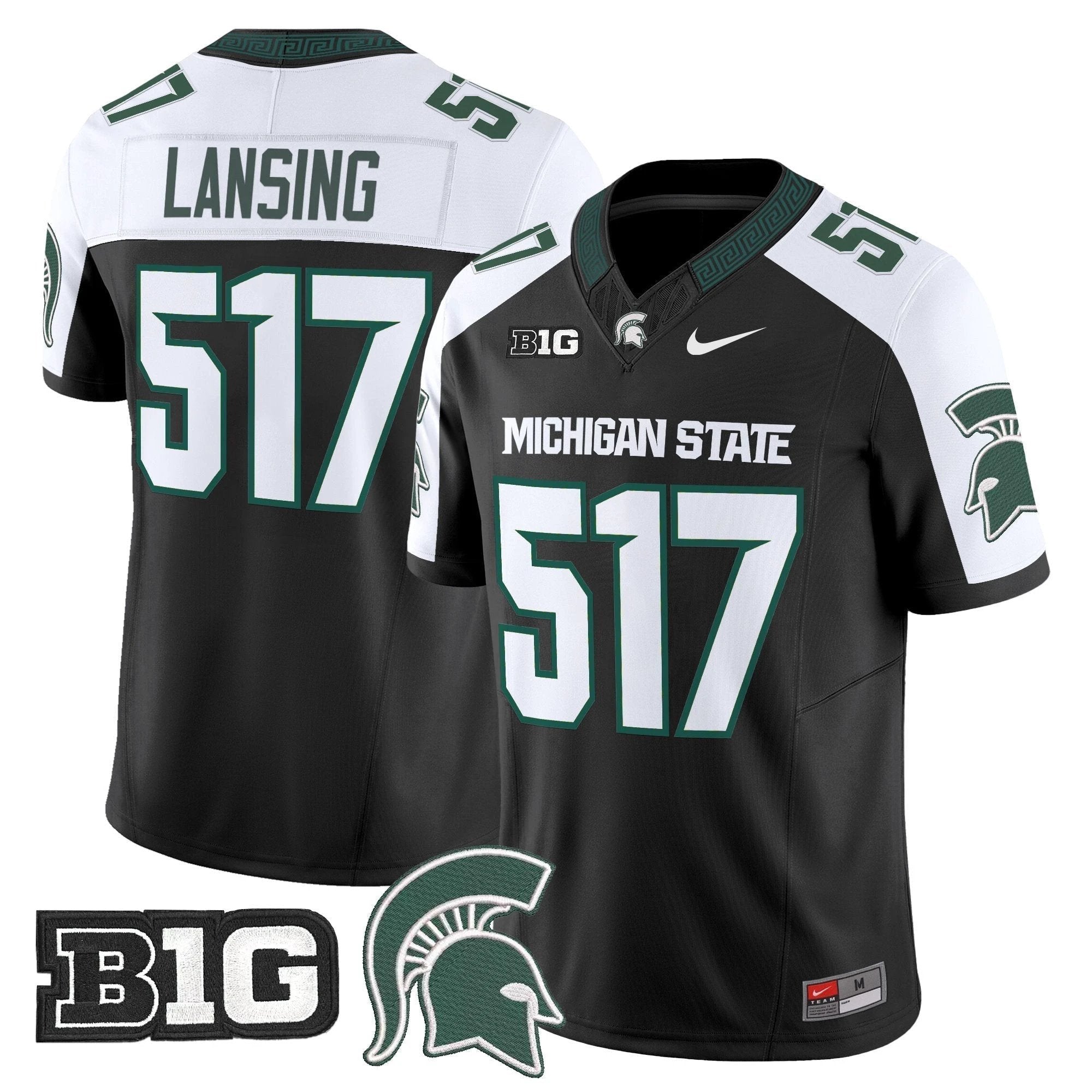 Men's Michigan State Spartans 2025 Vapor Limited Jersey - All Stitched by NCAA Football Sunday Nov 2