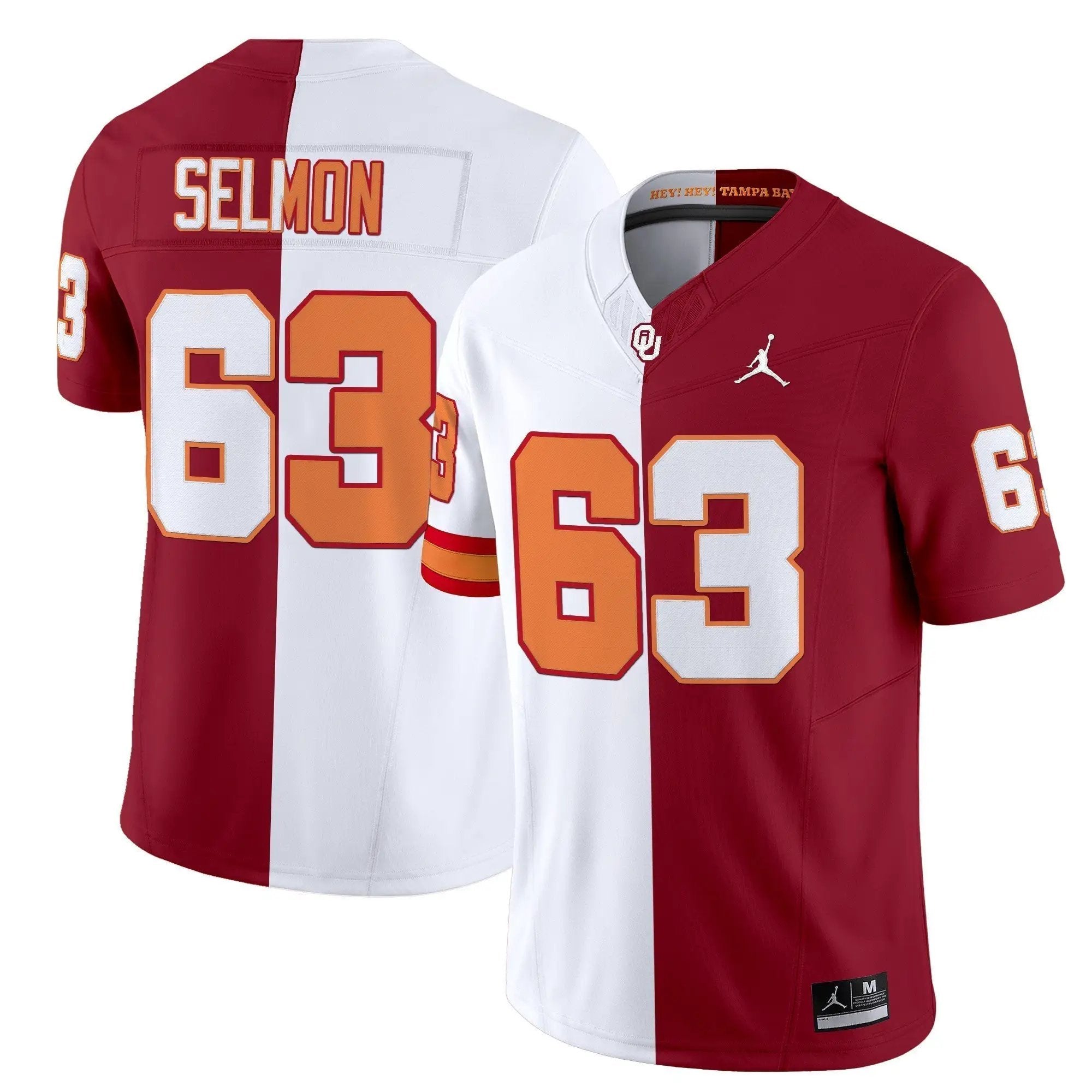 OS Split Vapor Limited Jersey by Oklahoma Sooners