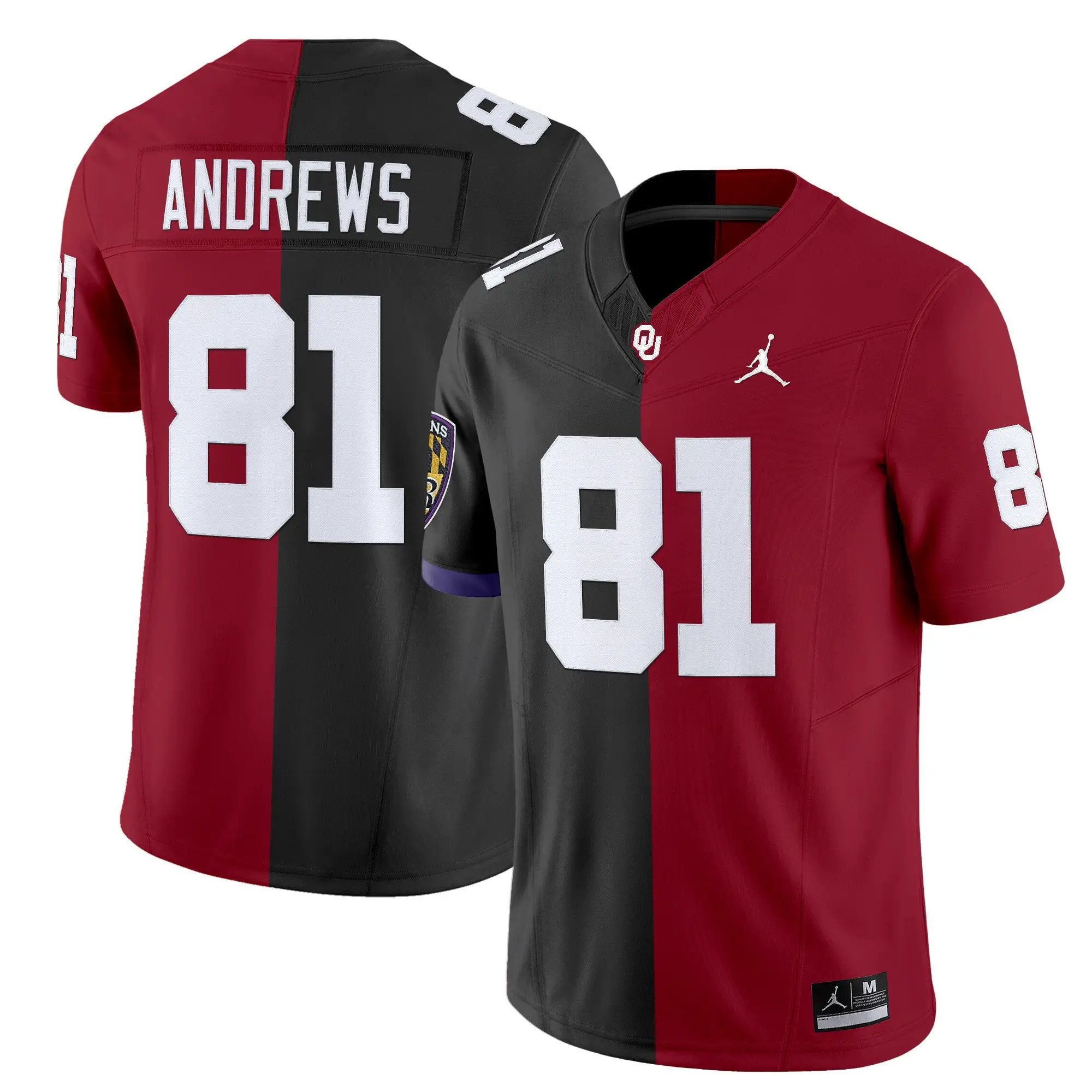 OS Split Vapor Limited Jersey by Oklahoma Sooners