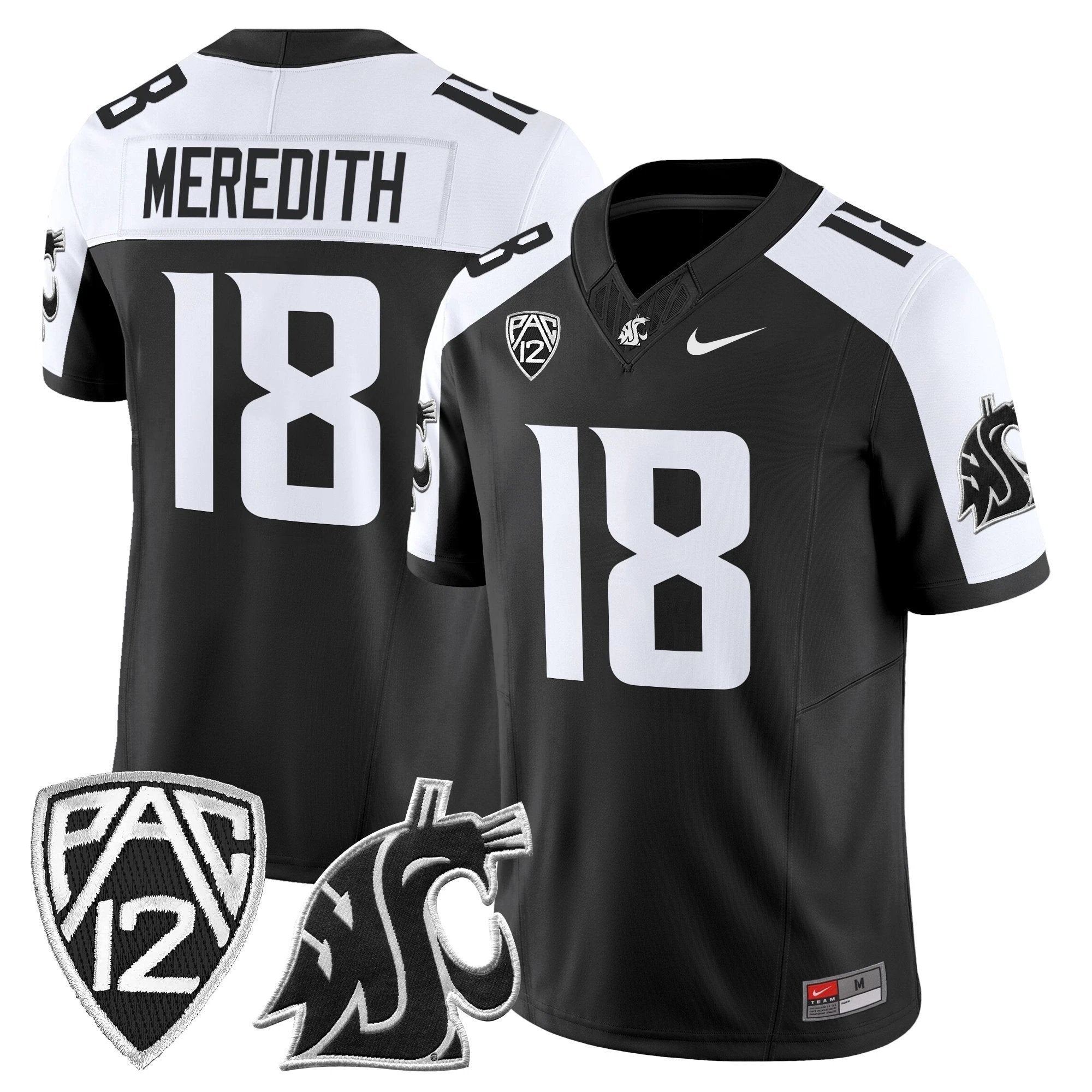 Washington State Cougars 2025 Vapor Limited Jersey - All Stitched by Washington State Cougars