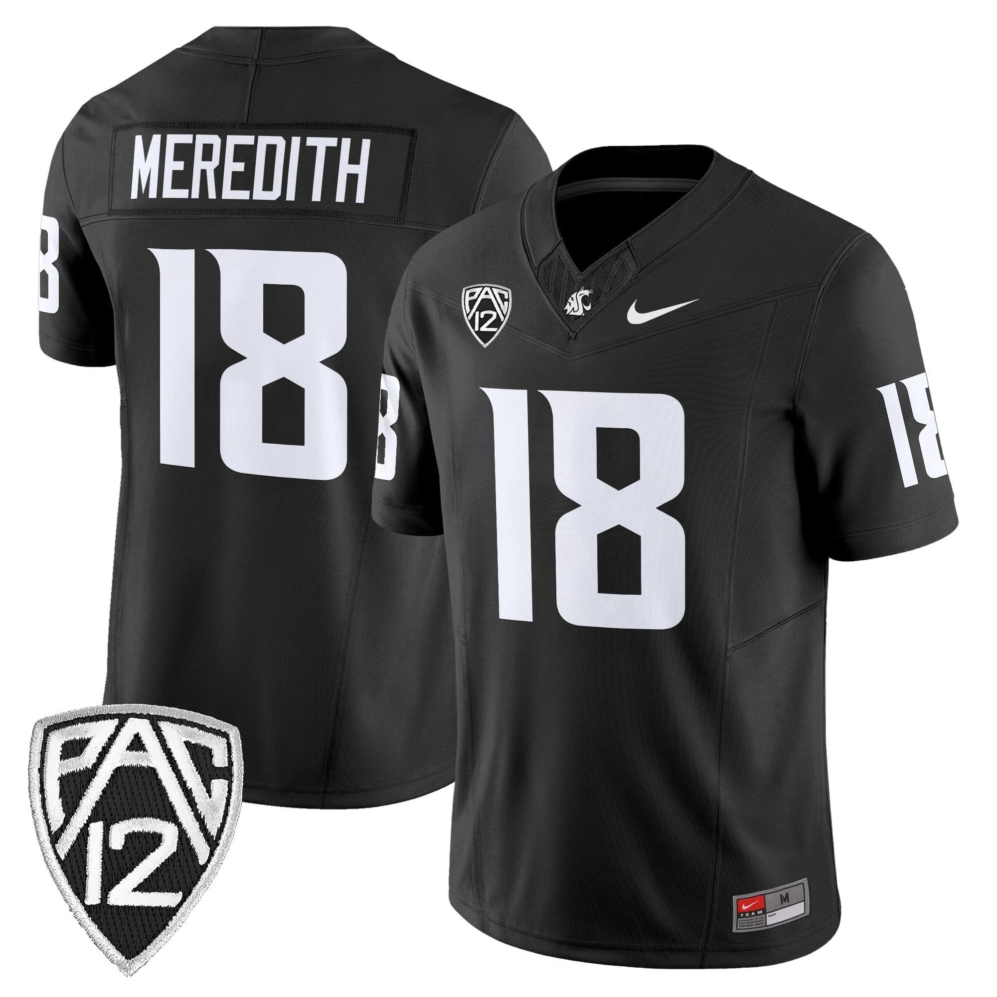 Washington State Cougars 2025 Vapor Limited Jersey - All Stitched by Washington State Cougars