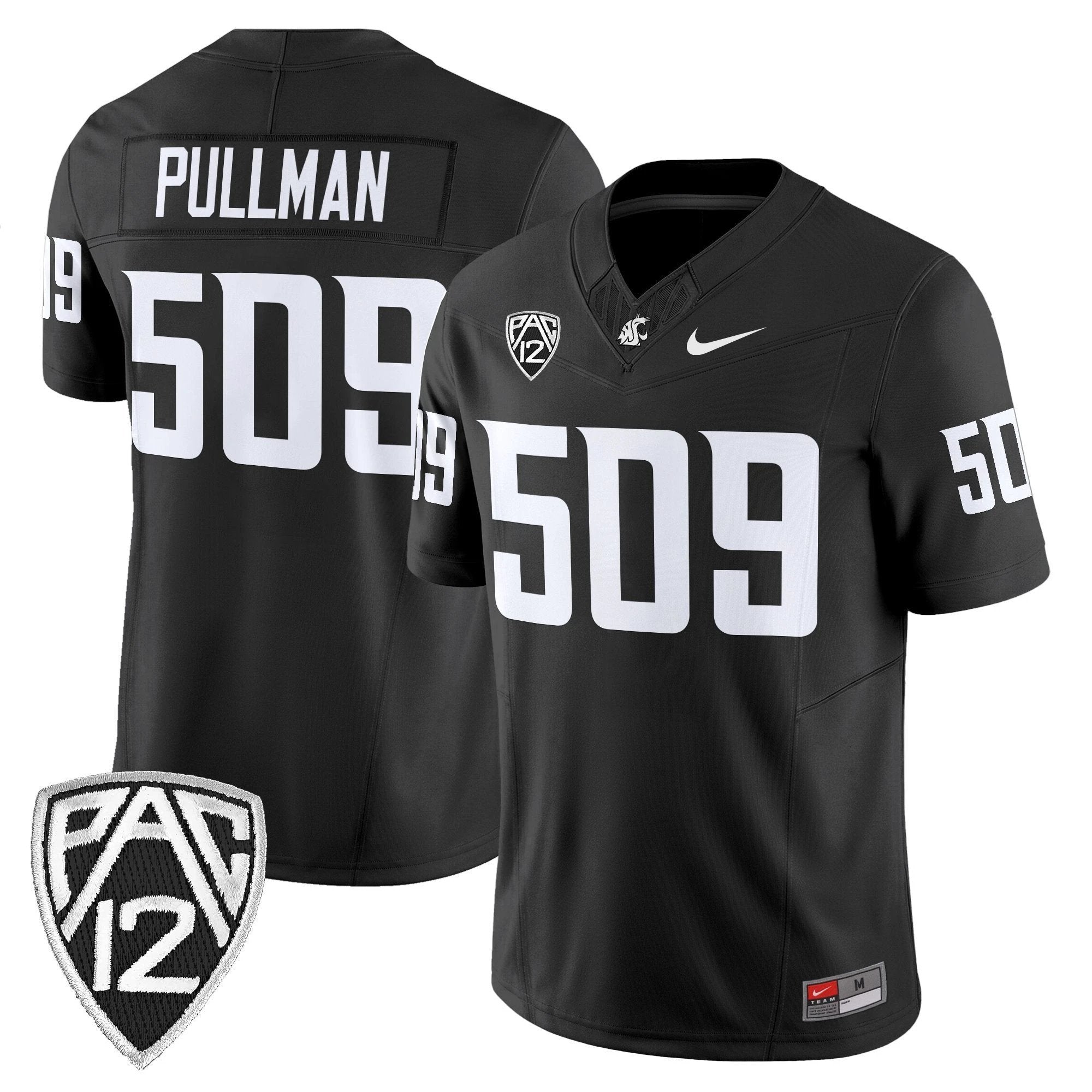 Washington State Cougars 2025 Vapor Limited Jersey - All Stitched by Washington State Cougars