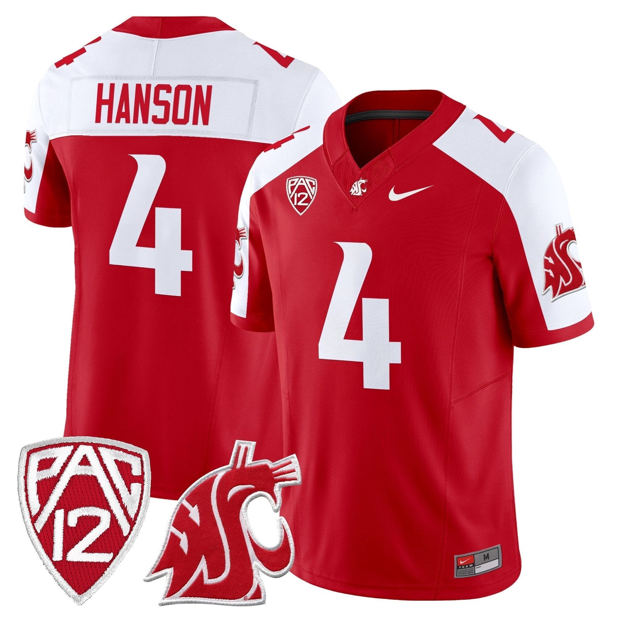 Washington State Cougars 2025 Vapor Limited Jersey - All Stitched by Washington State Cougars