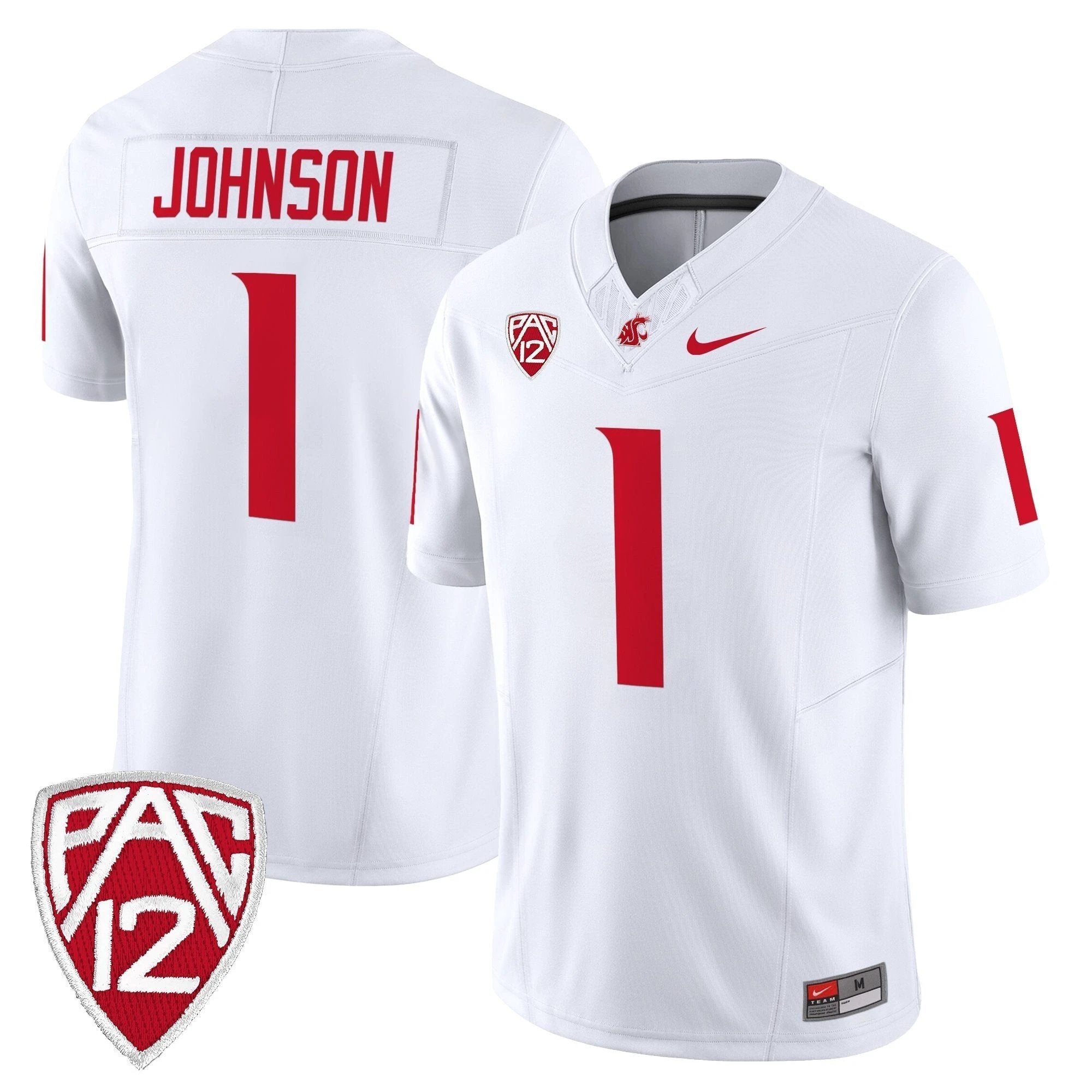 Washington State Cougars 2025 Vapor Limited Jersey - All Stitched by Washington State Cougars