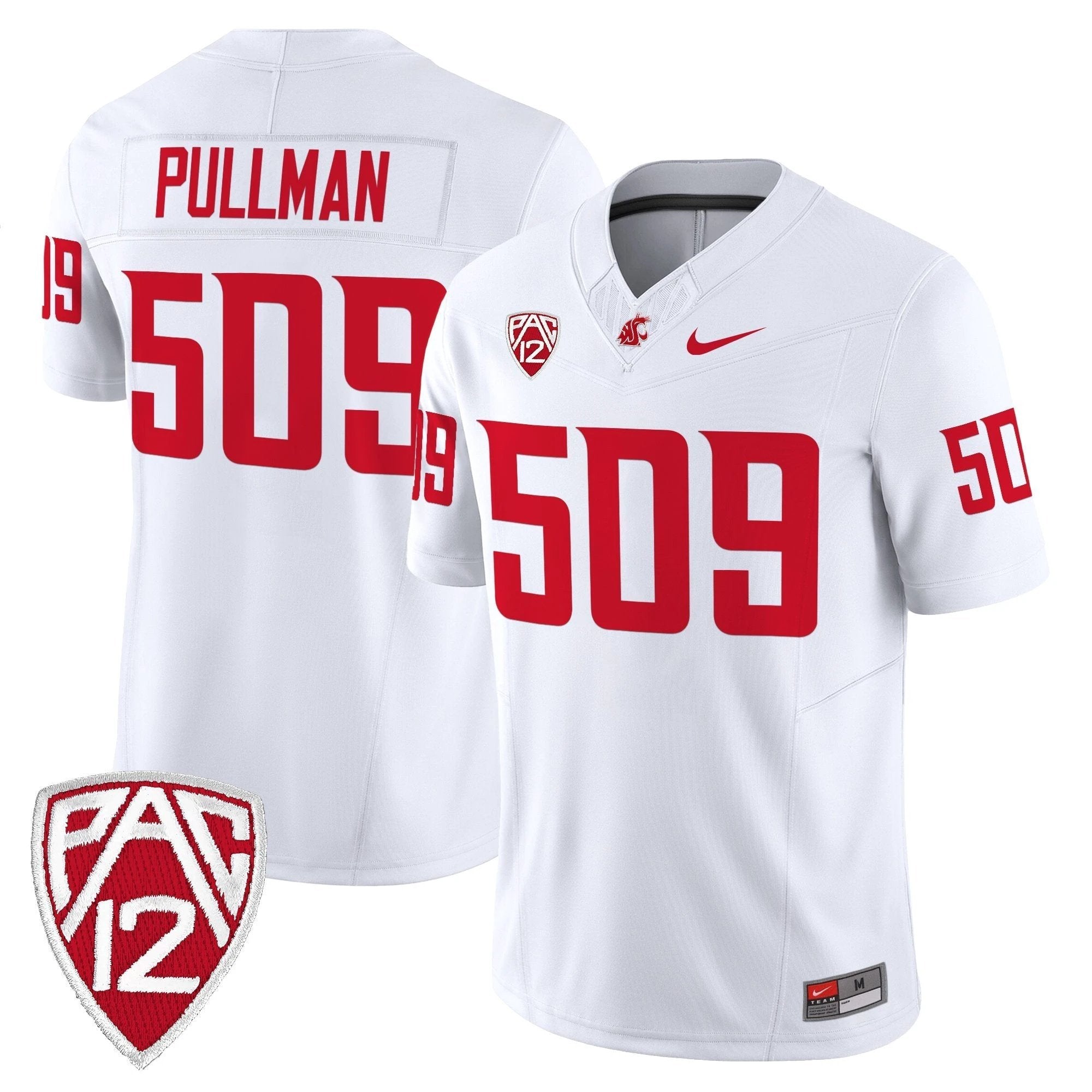 Washington State Cougars 2025 Vapor Limited Jersey - All Stitched by Washington State Cougars