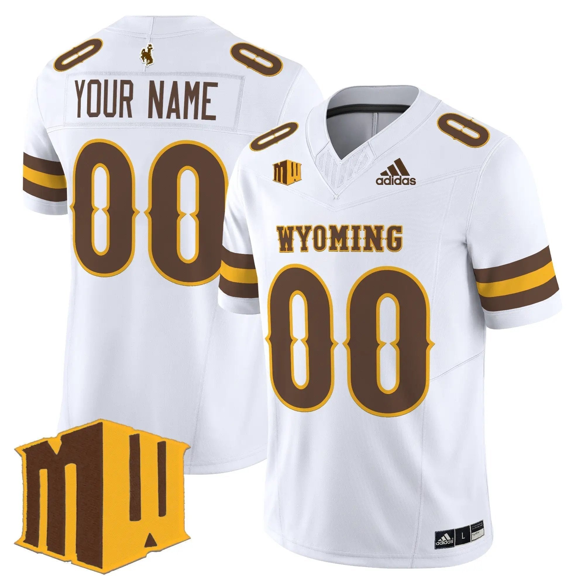 Wyoming DAL 2025 Vapor Limited Custom Jersey by Wyoming Cowboys