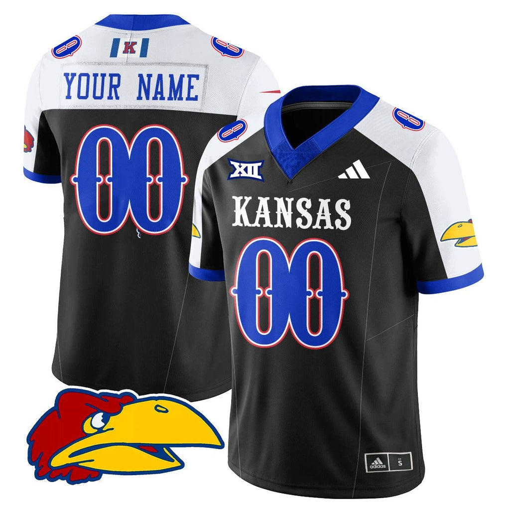 Kansas Jayhawks Football 2025 Limited Jersey - All Stitched by Kansas Jayhawks