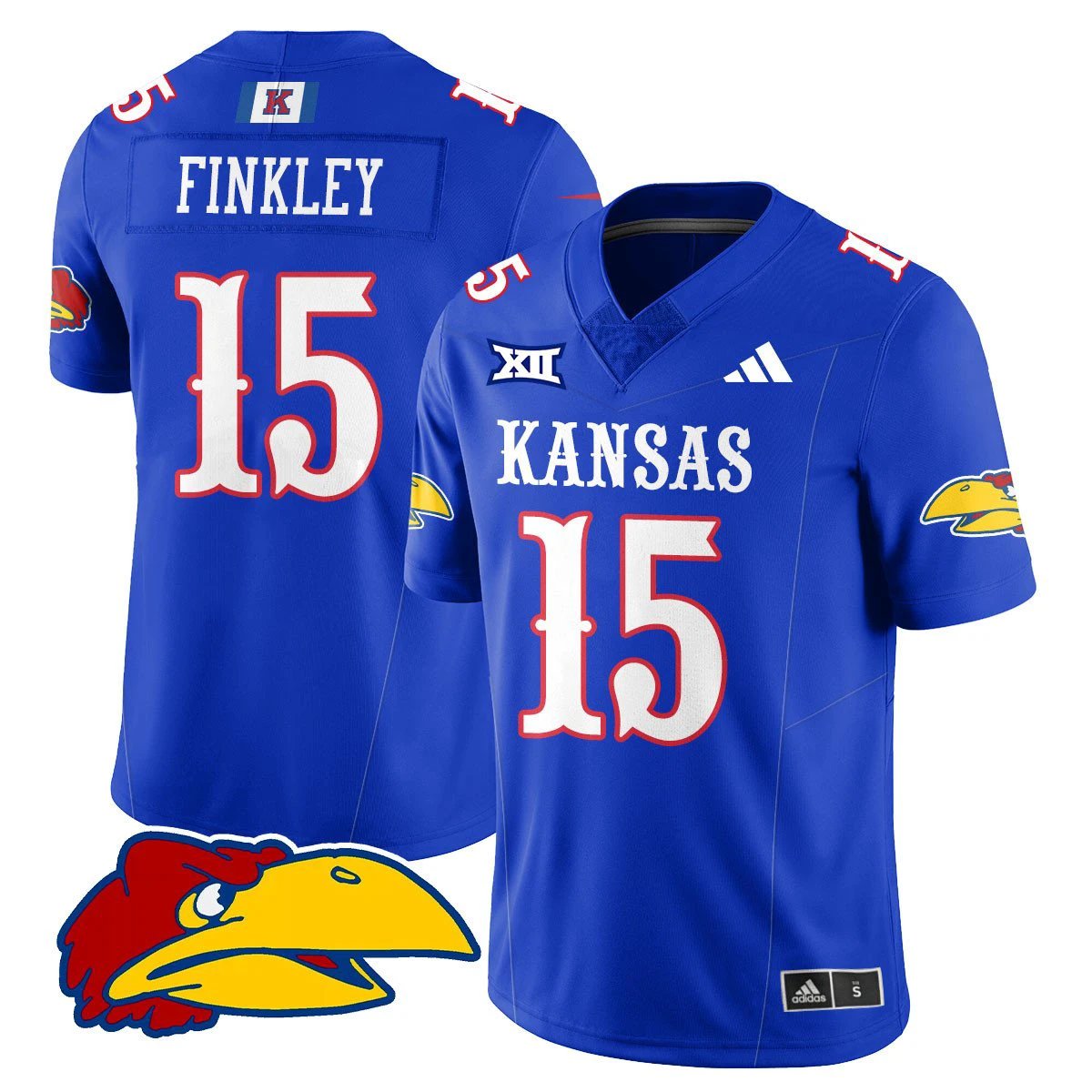 Kansas Jayhawks Football 2025 Limited Jersey - All Stitched by Kansas Jayhawks
