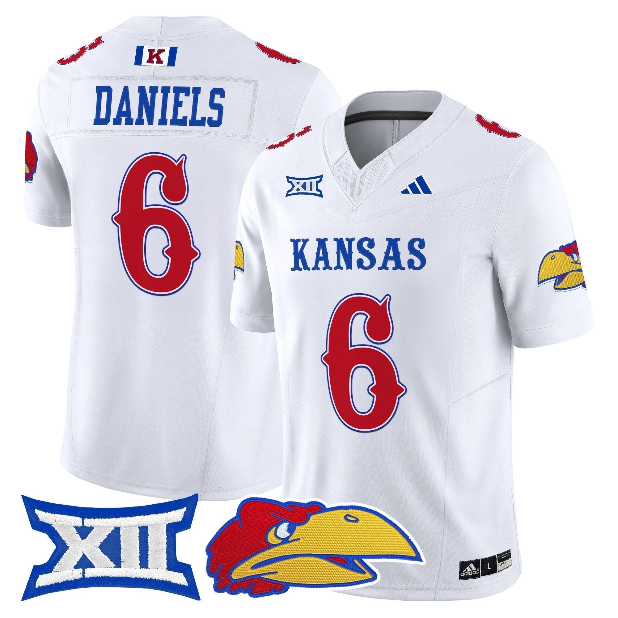 Kansas Jayhawks 2025 Vapor Limited Jersey - All Stitched by Kansas Jayhawks