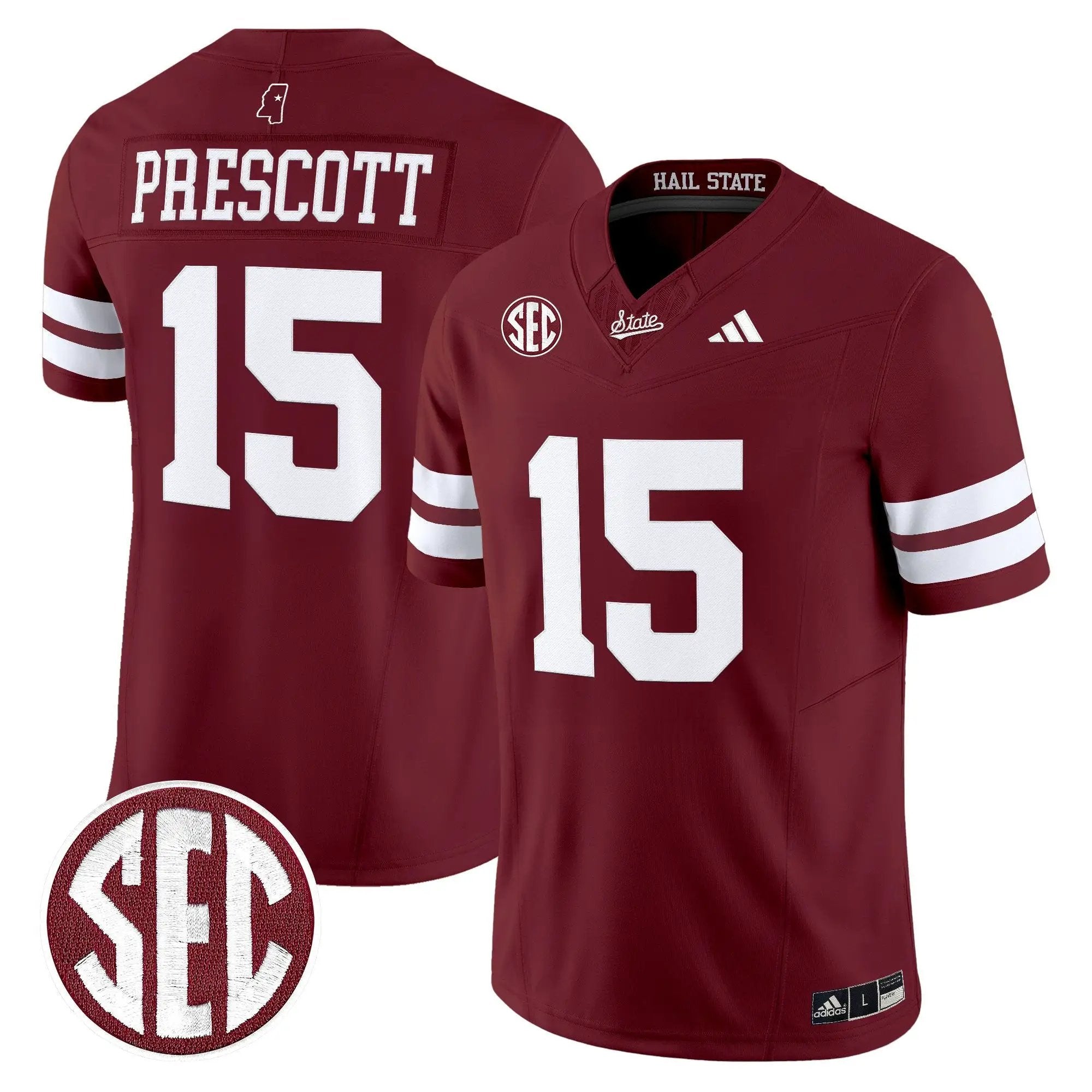 MSB 'Dark Mode' Vapor Limited Jersey by Mississippi State Bulldogs