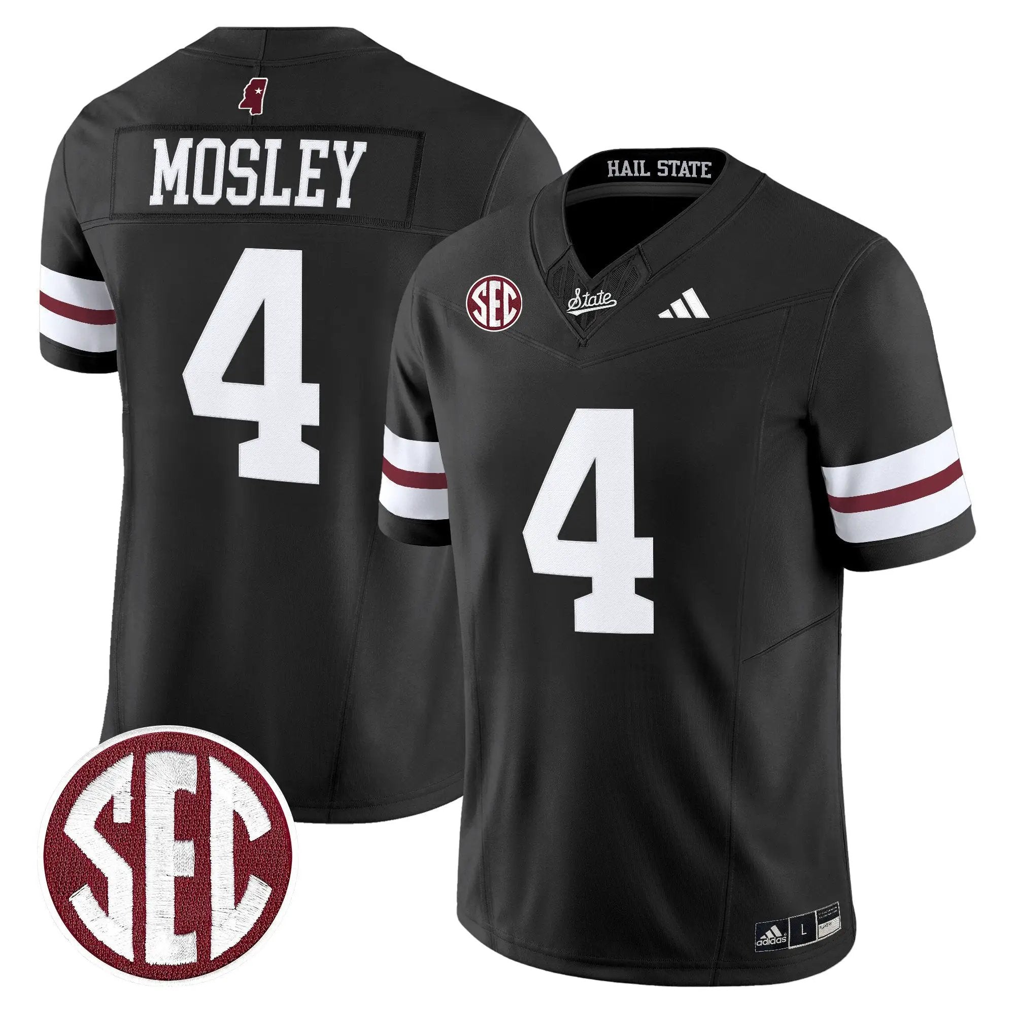 MSB 'Dark Mode' Vapor Limited Jersey by Mississippi State Bulldogs