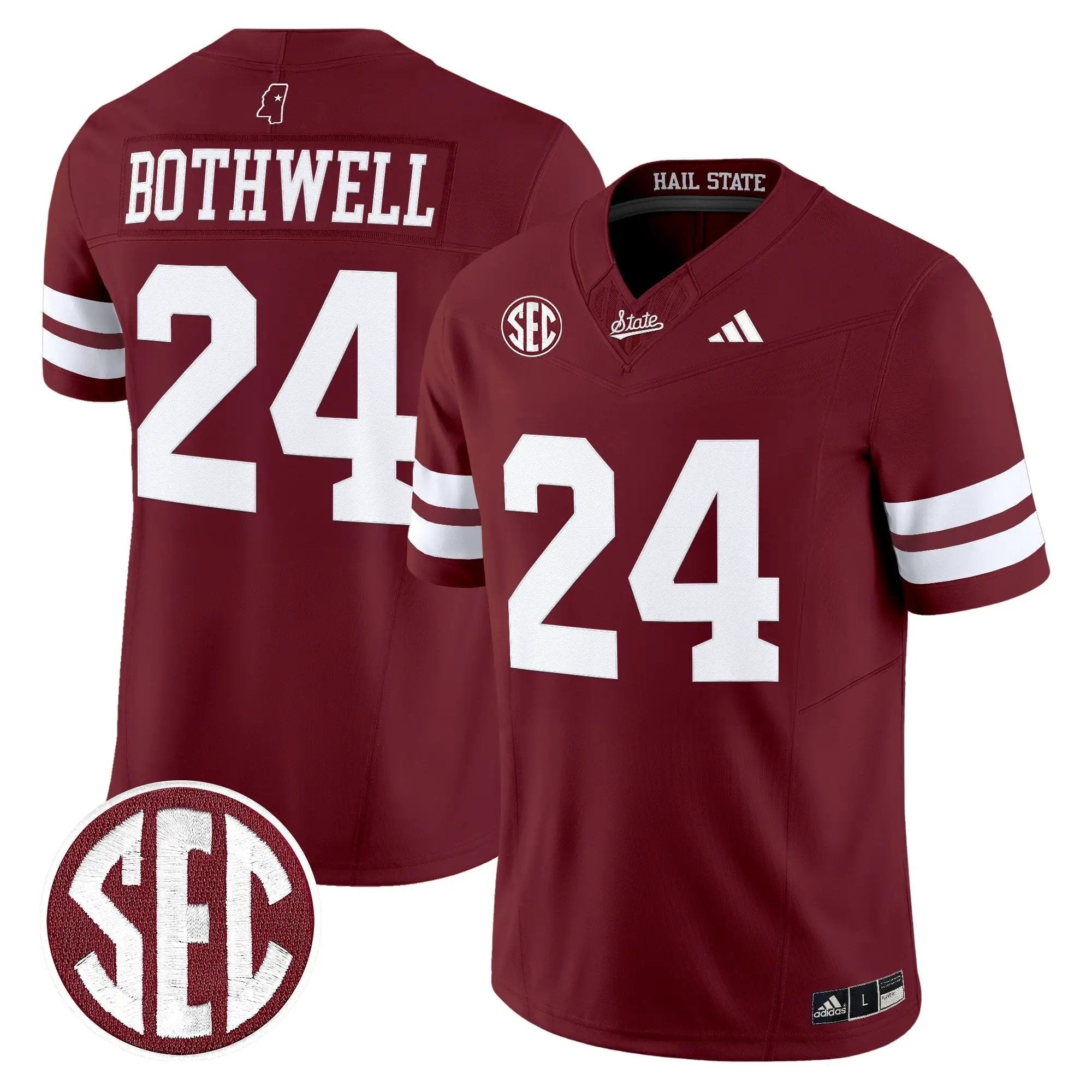 MSB 'Dark Mode' Vapor Limited Jersey by Mississippi State Bulldogs