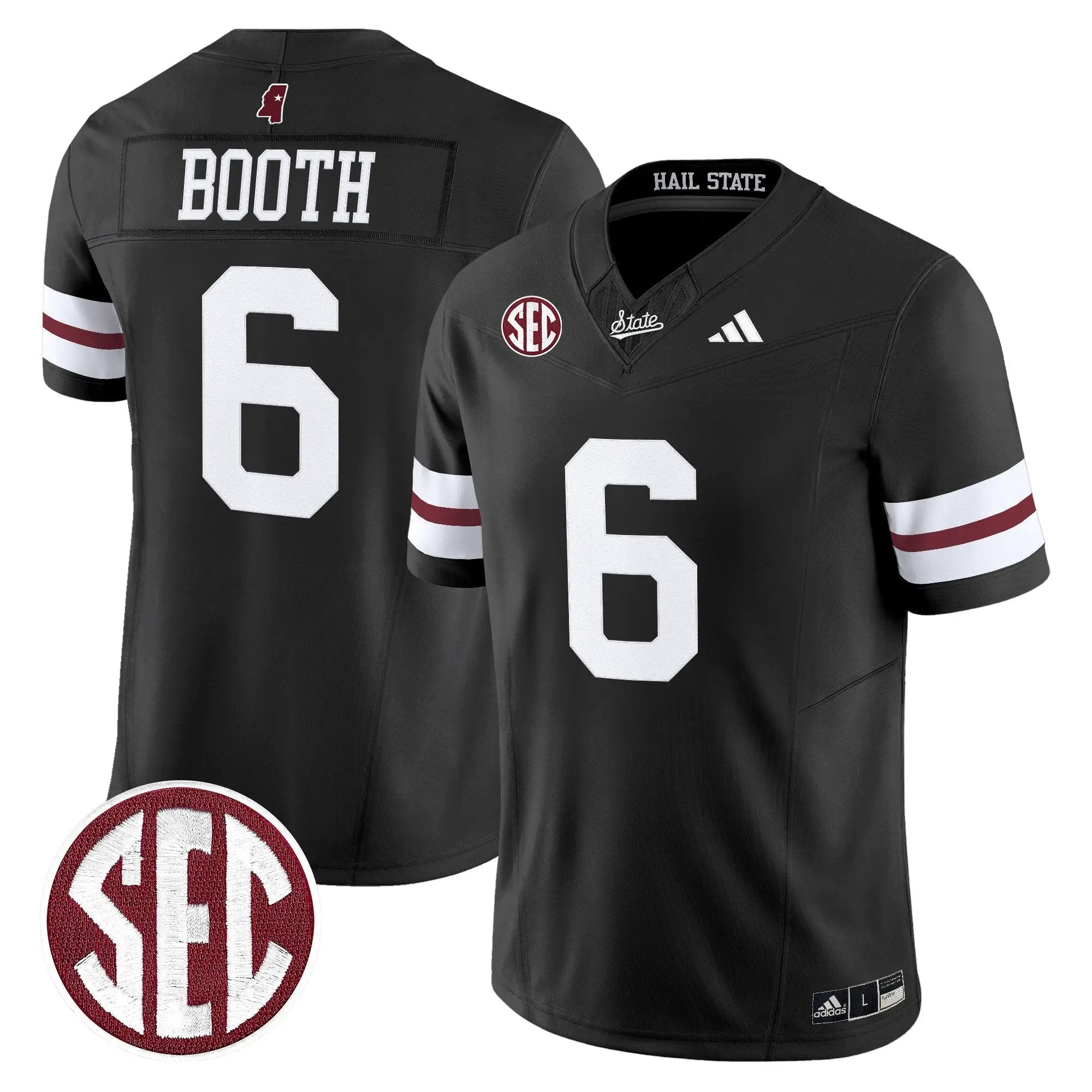 MSB 'Dark Mode' Vapor Limited Jersey by Mississippi State Bulldogs
