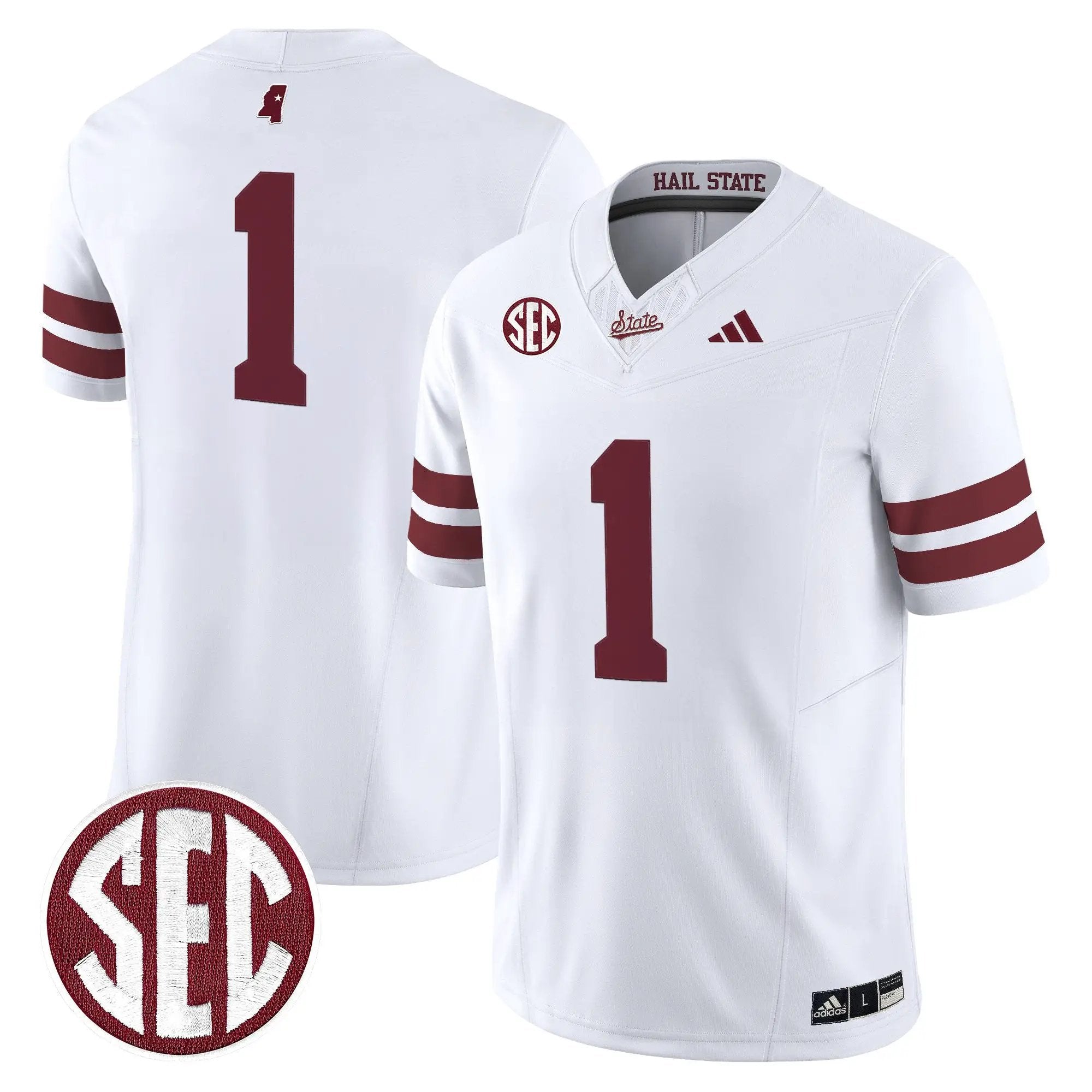 MSB 'Dark Mode' Vapor Limited Jersey by Mississippi State Bulldogs