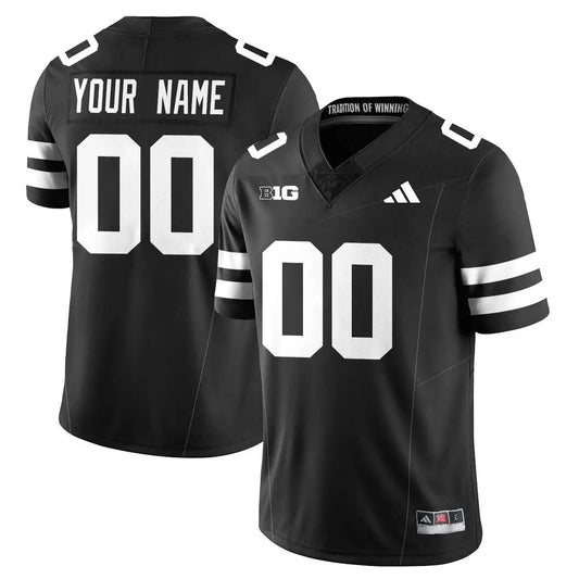 Custom Nebraska Football 2025 "Blackout" Jersey by Nebraska Cornhuskers