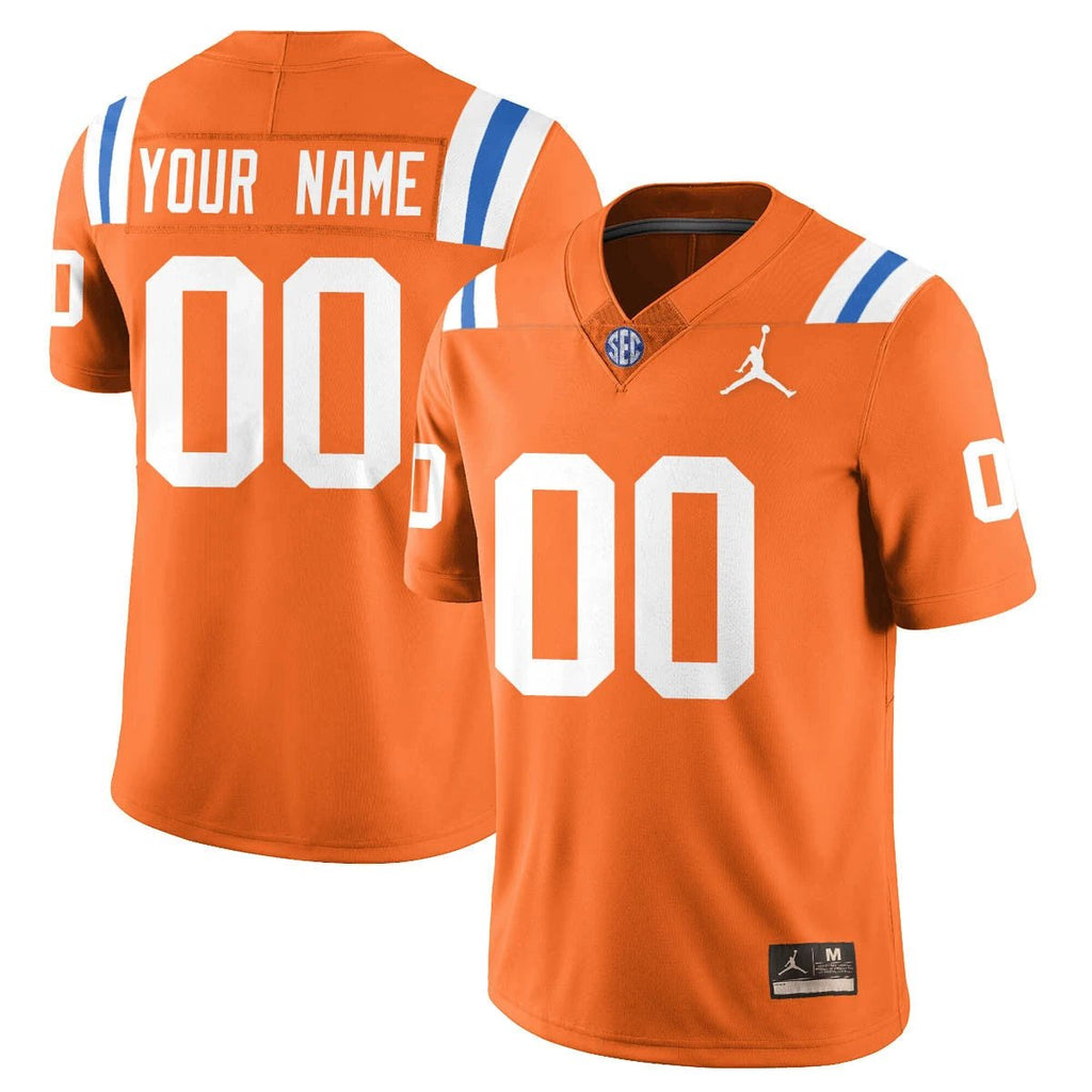 Custom Florida Gators Bring Back 1960s Throwback Jersey - All Stitched by Florida Gators