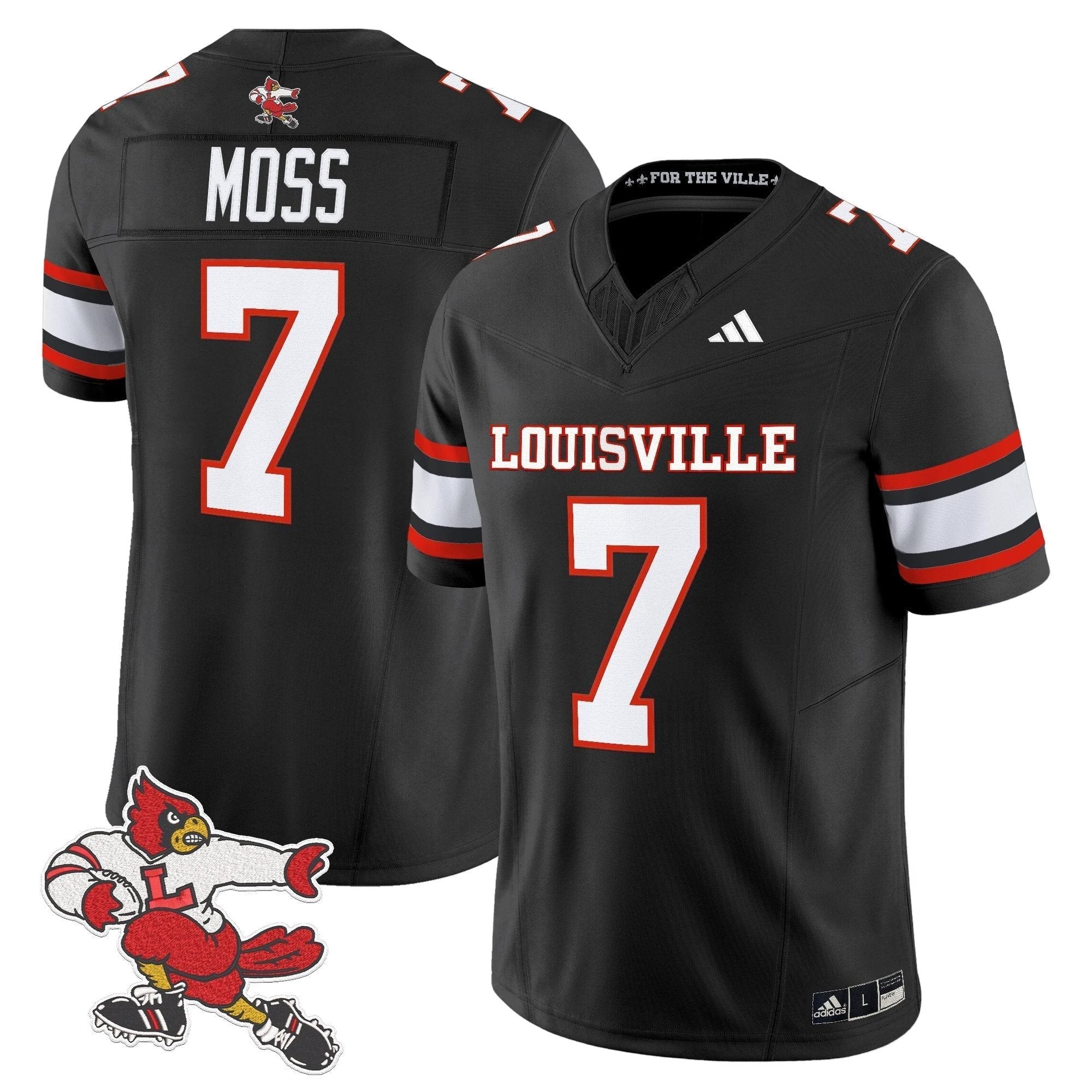 Louisville Cardinals '1980s Throwback' Vapor Limited Jersey - All Stitched by Louisville Cardinals