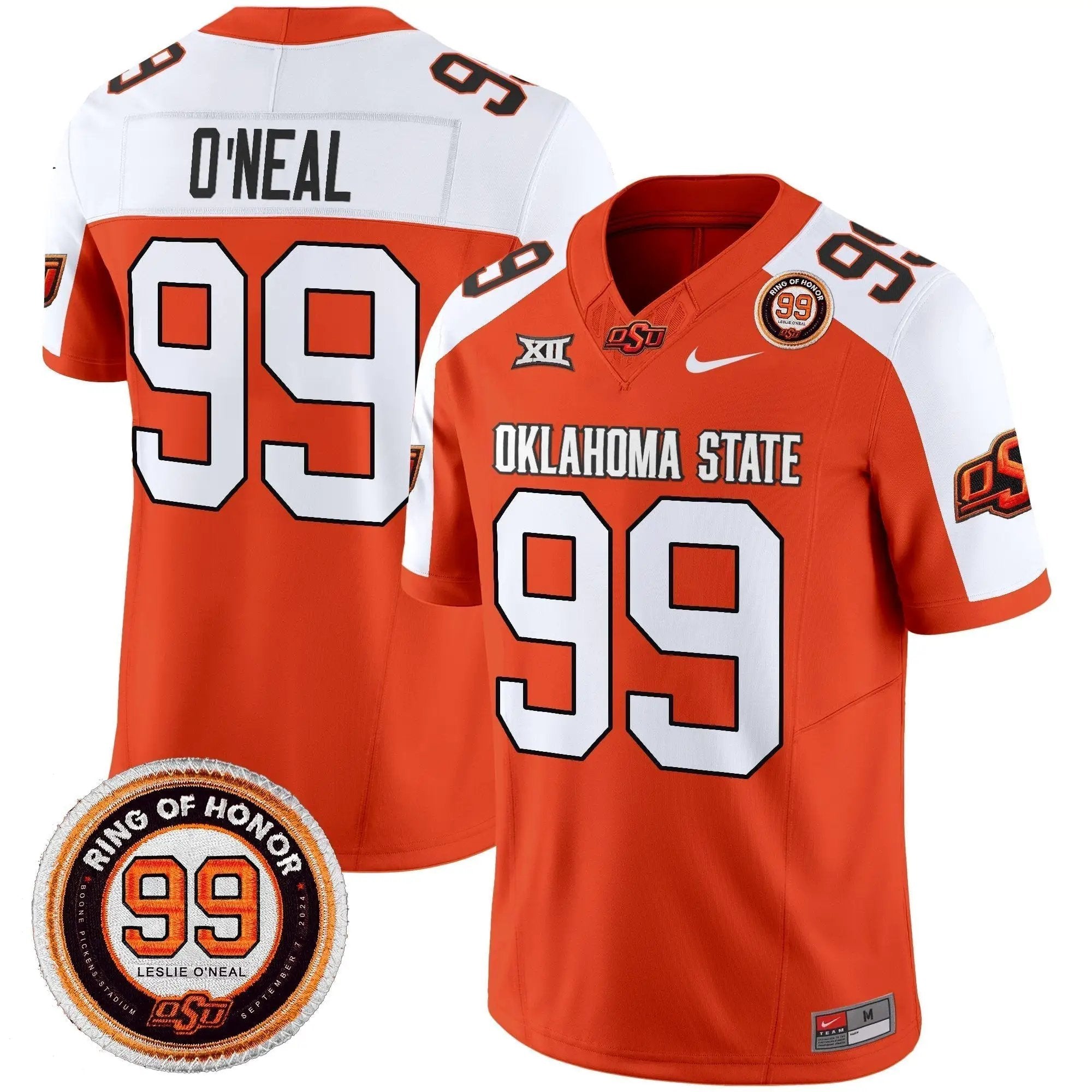 OSD 2025 Vapor Limited Jersey - Leslie O'neal Patch by Oklahoma State Cowboys