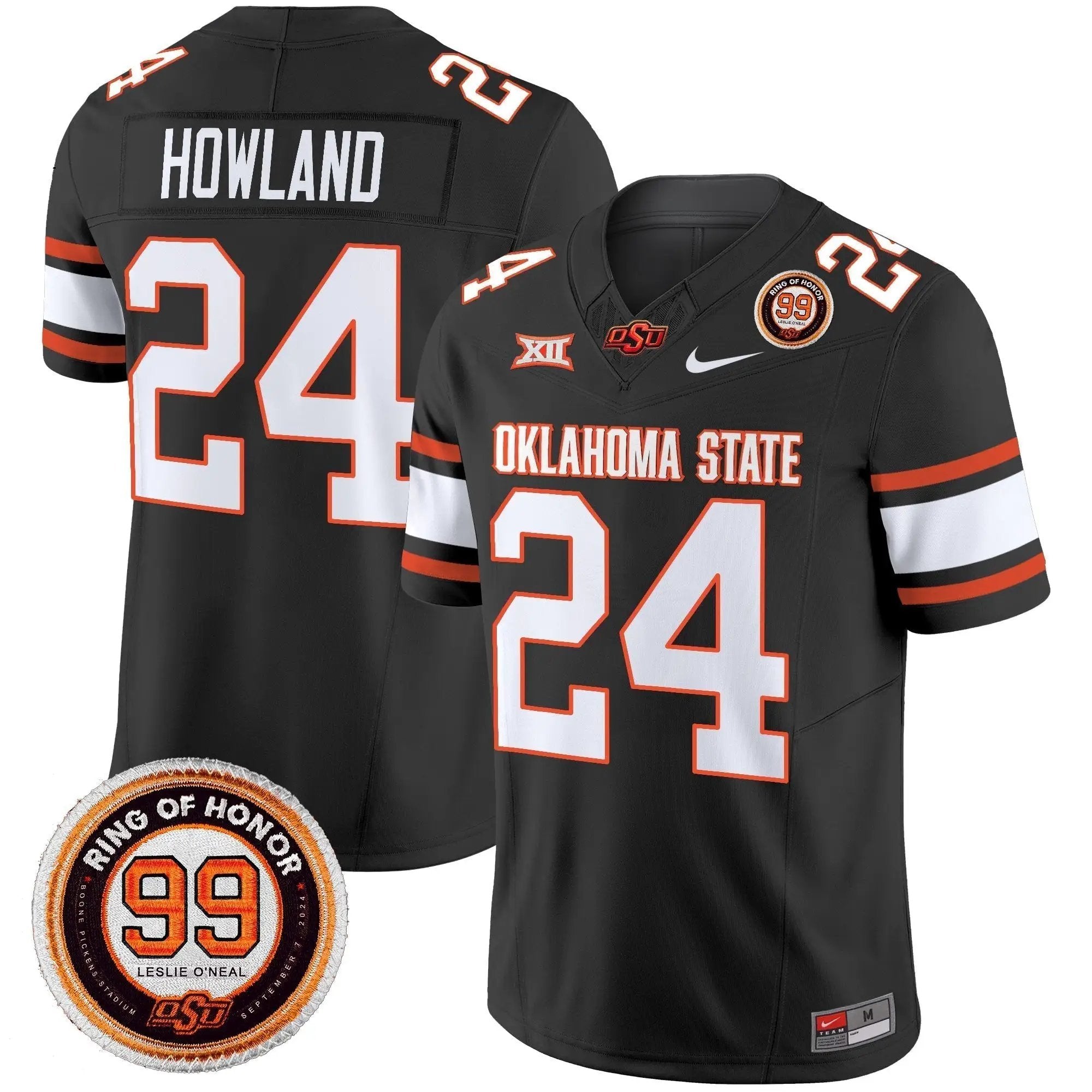 OSD 2025 Vapor Limited Jersey - Leslie O'neal Patch by Oklahoma State Cowboys