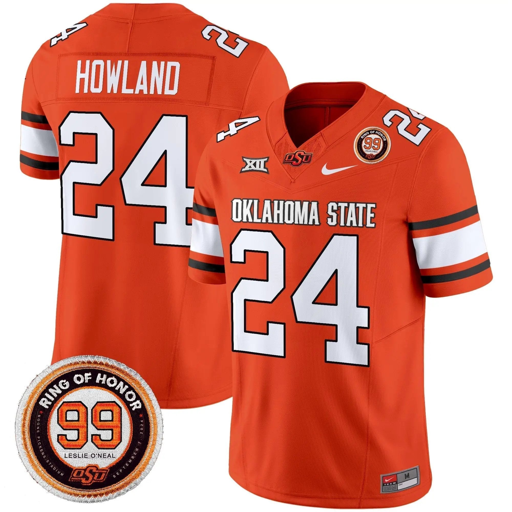 OSD 2025 Vapor Limited Jersey - Leslie O'neal Patch by Oklahoma State Cowboys