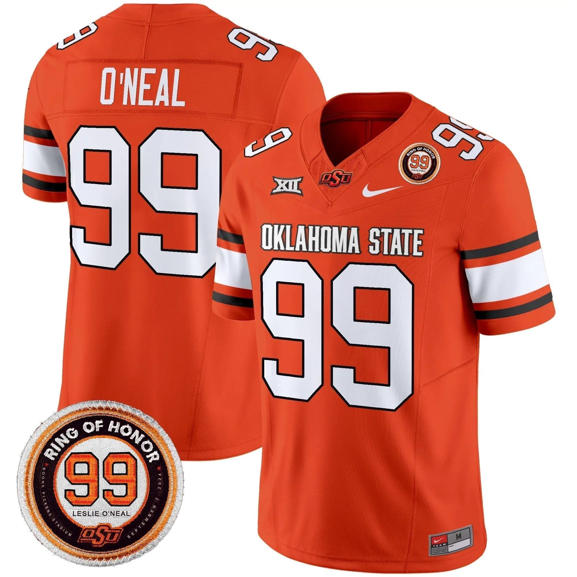 OSD 2025 Vapor Limited Jersey - Leslie O'neal Patch by Oklahoma State Cowboys