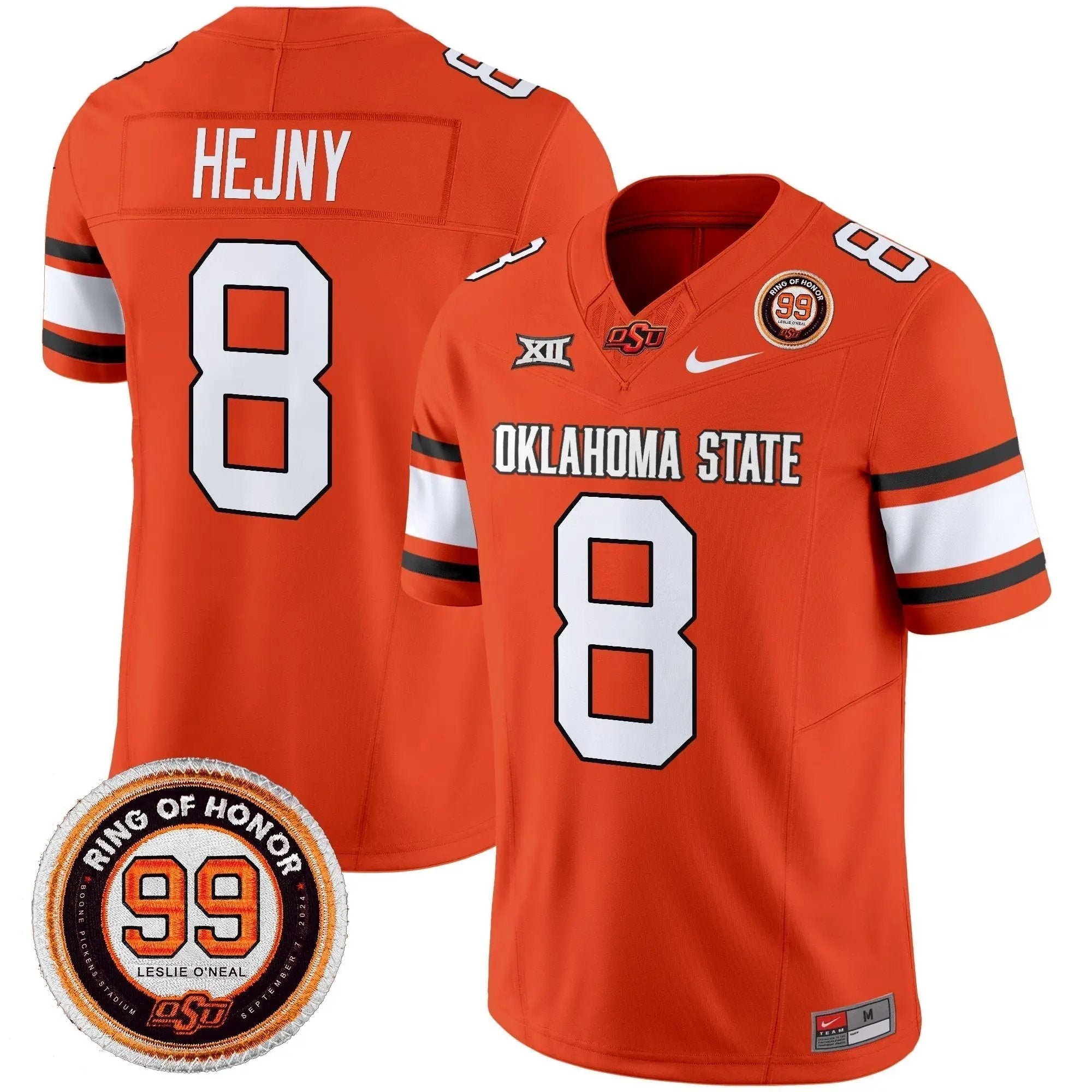 OSD 2025 Vapor Limited Jersey - Leslie O'neal Patch by Oklahoma State Cowboys