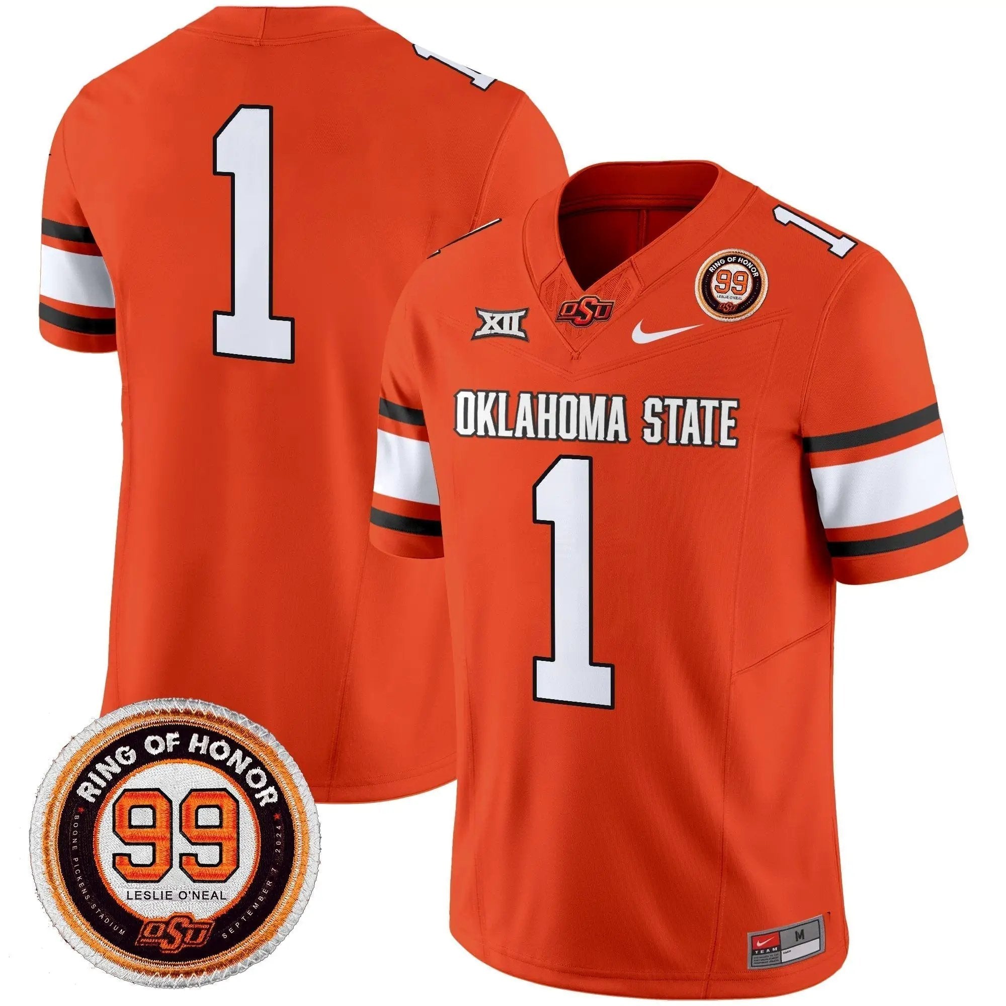 OSD 2025 Vapor Limited Jersey - Leslie O'neal Patch by Oklahoma State Cowboys