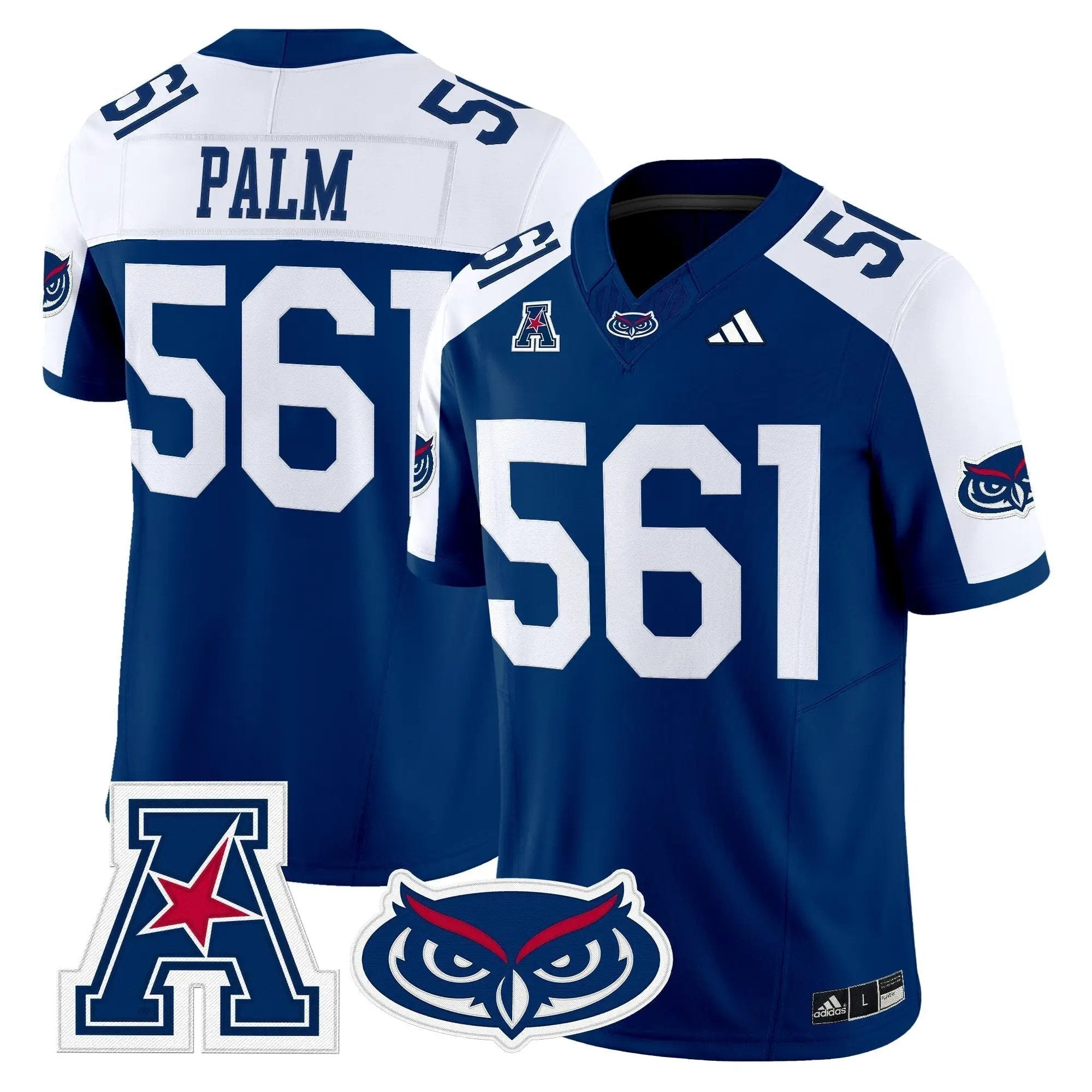 Florida Atlantic Owls 2025 Vapor Limited Jersey by Florida Atlantic Owls