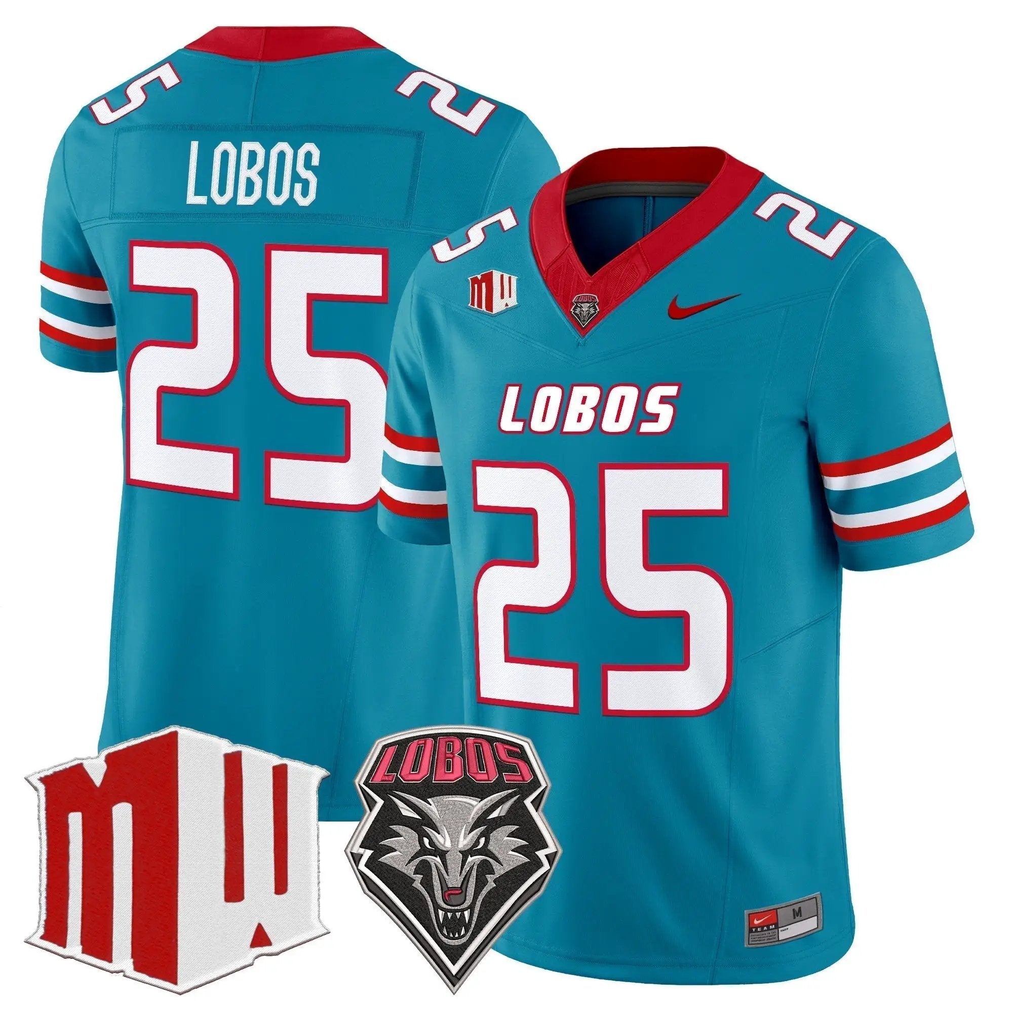New Mexico Lobos 2025 Vapor Limited Jersey by New Mexico Lobos